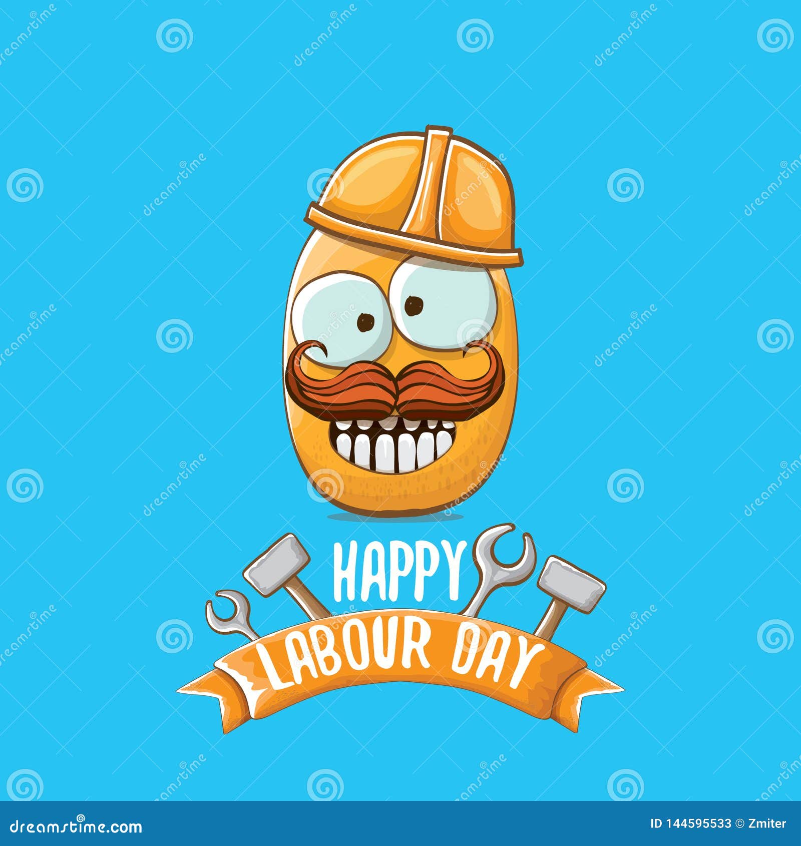 International Workers Day or Labour Day Greeting Card . Vector Funny Cartoon Tiny Brown Smiling Worker Potato with Stock Vector - Illustration of label, hipster: 144595533 International Workers Day or Labour Day Greeting Card . Vector Funny Cartoon Tiny Brown Smiling Worker Potato with Stock Vector - Illustration of label, hipster: 144595533
