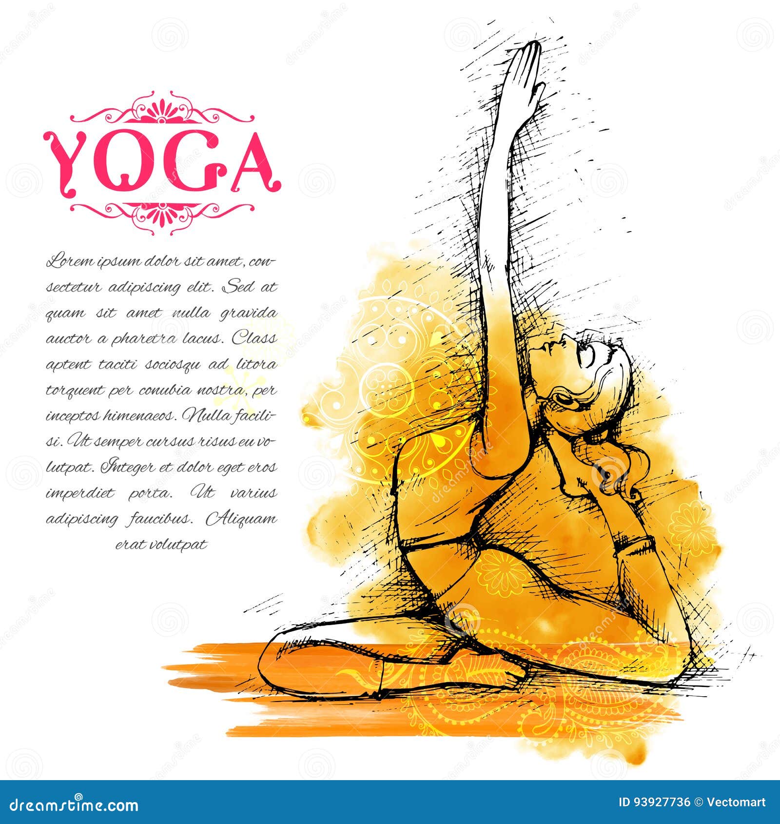 International Yoga Day Stock Vector by ©vectomart 113748964