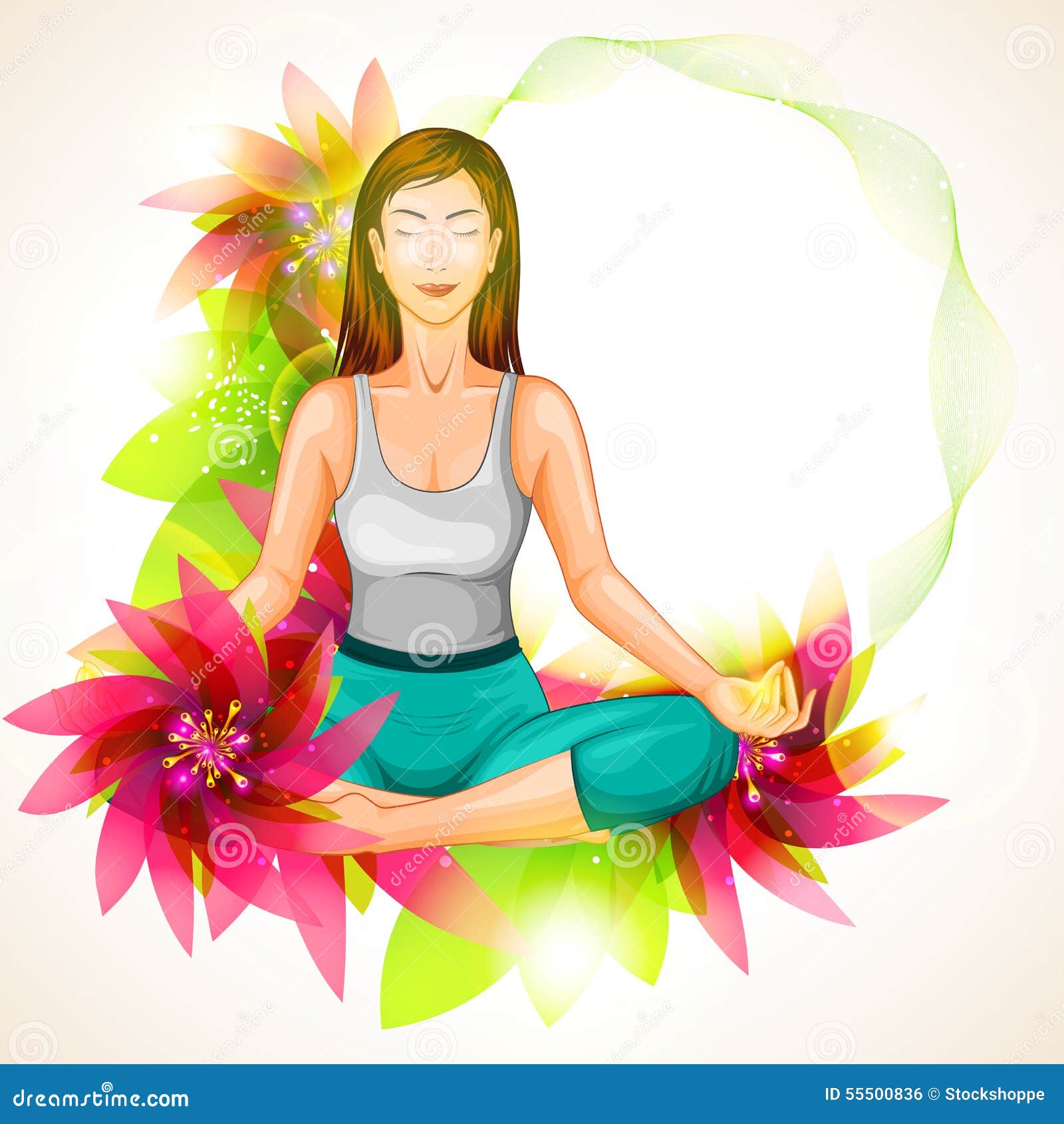 photo International Yoga Day Clipart For Kids dreamstime com