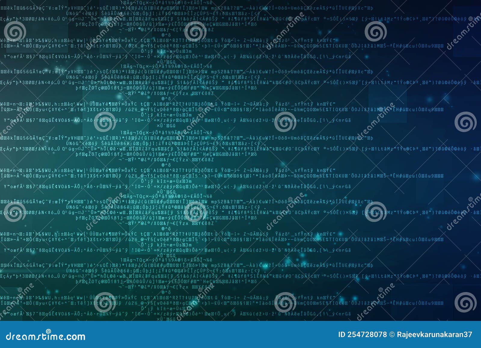 Binary Data Code Computing or Transmission Data Transmission, Stock