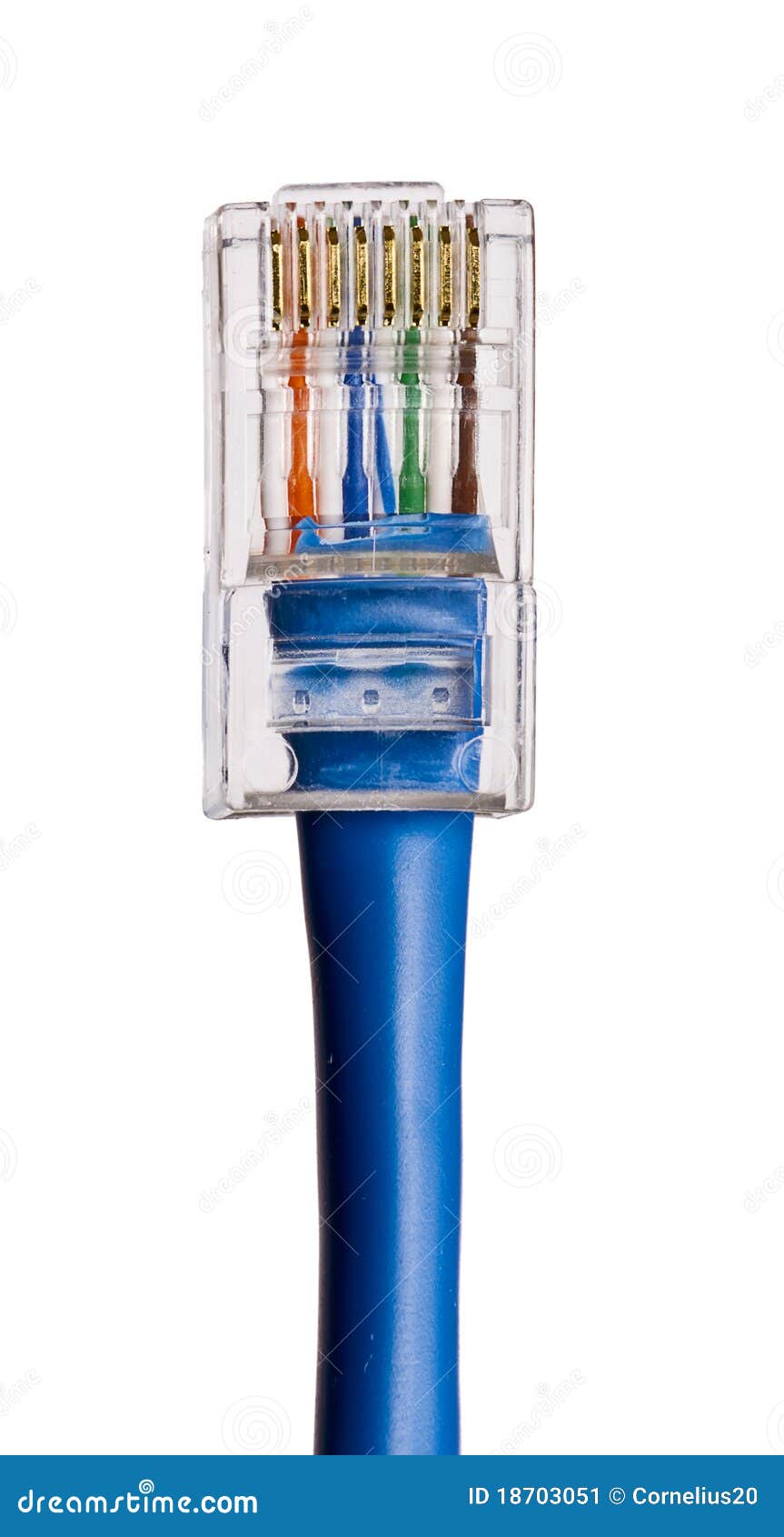 Internet cable stock image. Image of blue, background ...
