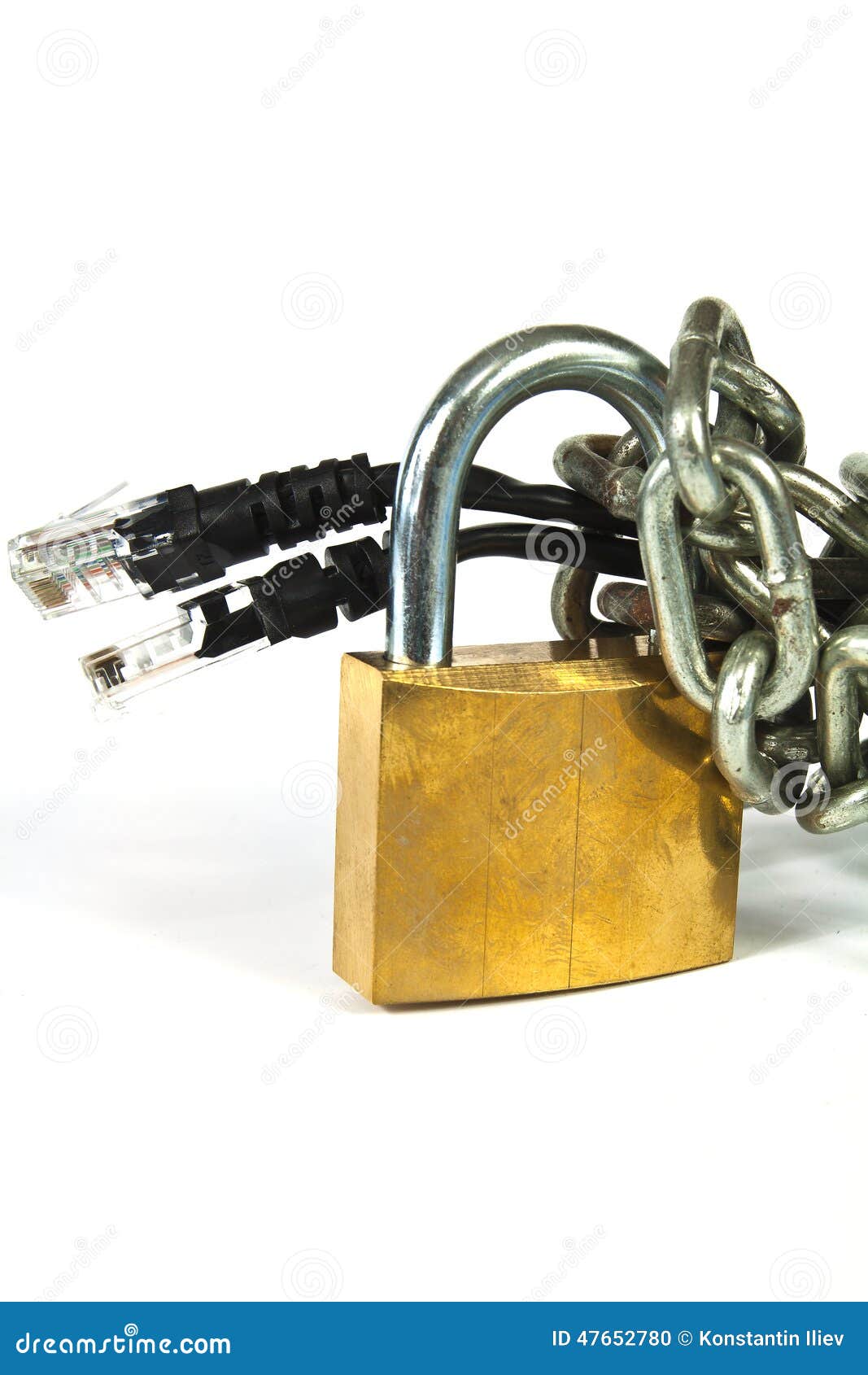 cable and chain stock photo. Image of 47652780