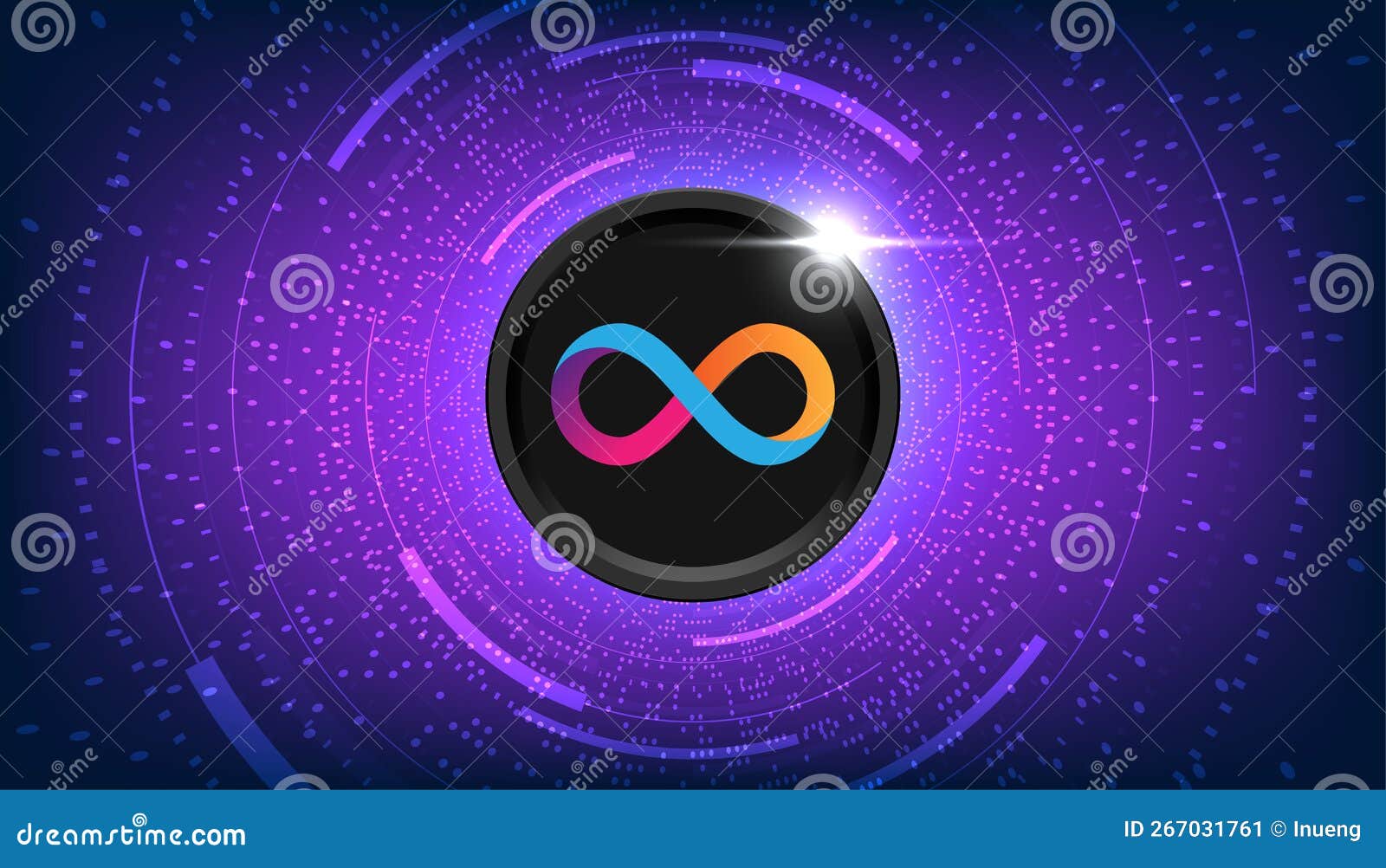 Internet Computer ICP Coin Cryptocurrency Concept Banner Background Stock  Vector - Illustration of fiat, design: 267031761