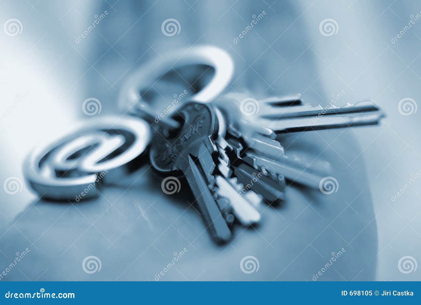 keys stock image. Image of ware, blue, secure 698105