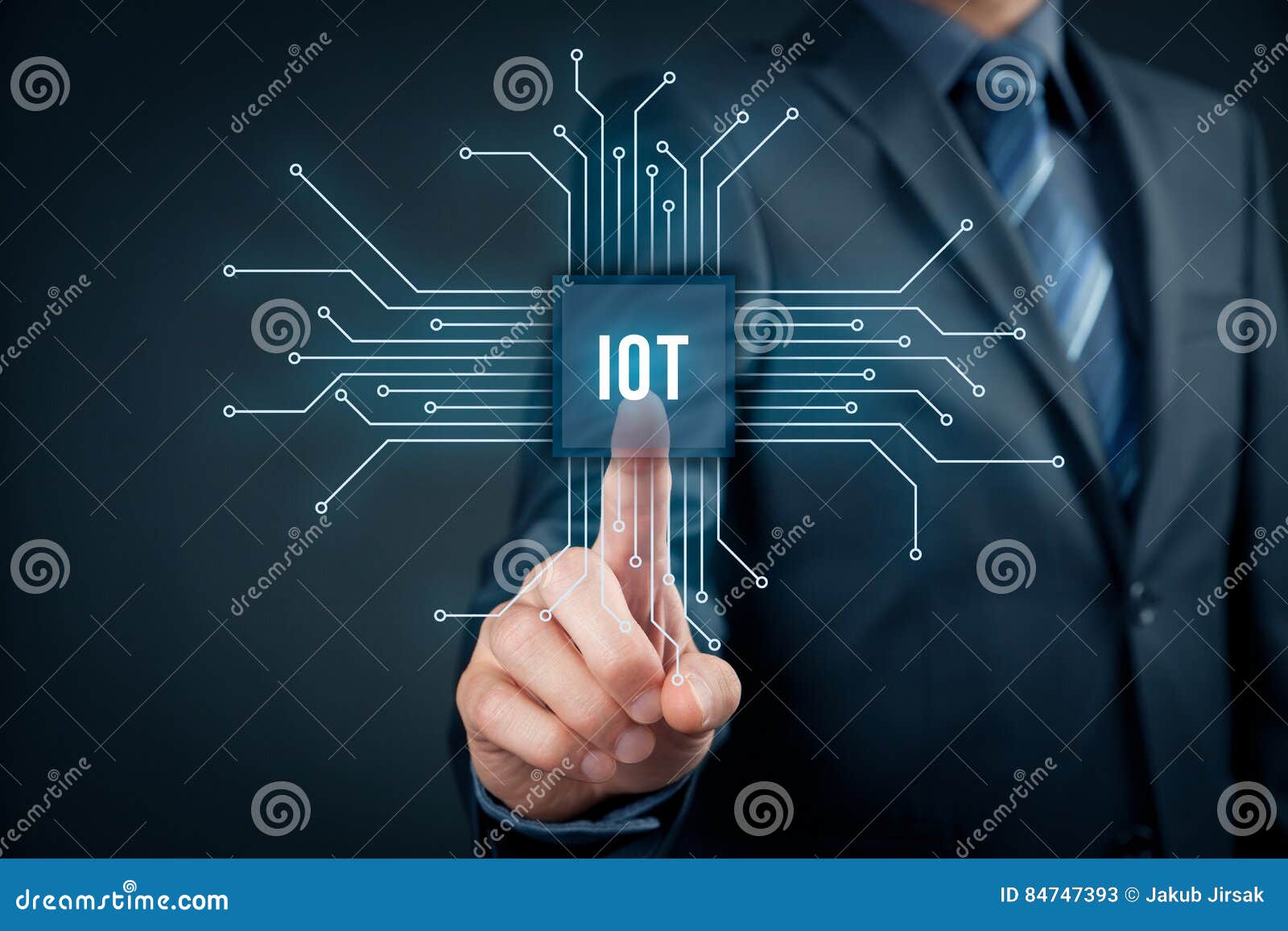 Internet of things IoT stock image. Image of chip, blue - 84747393