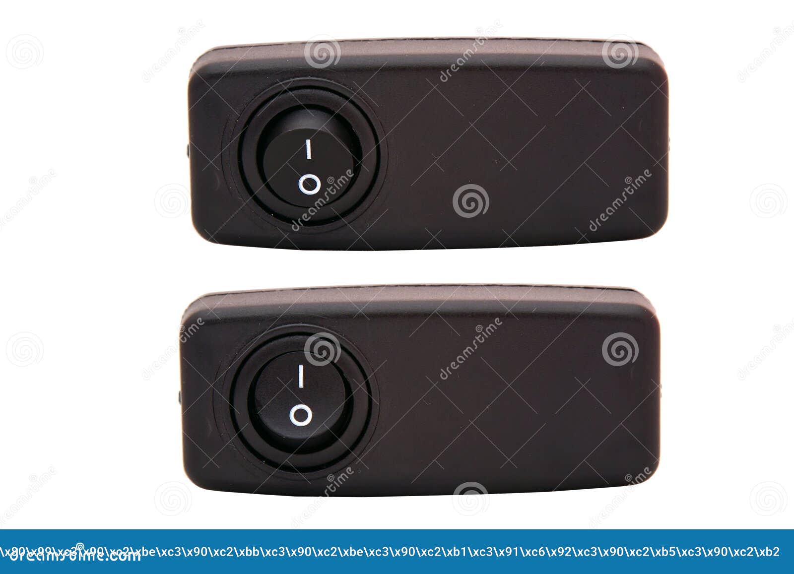 Interruttore Bascula Rettangolare Nero ON-OFF - Foto 12