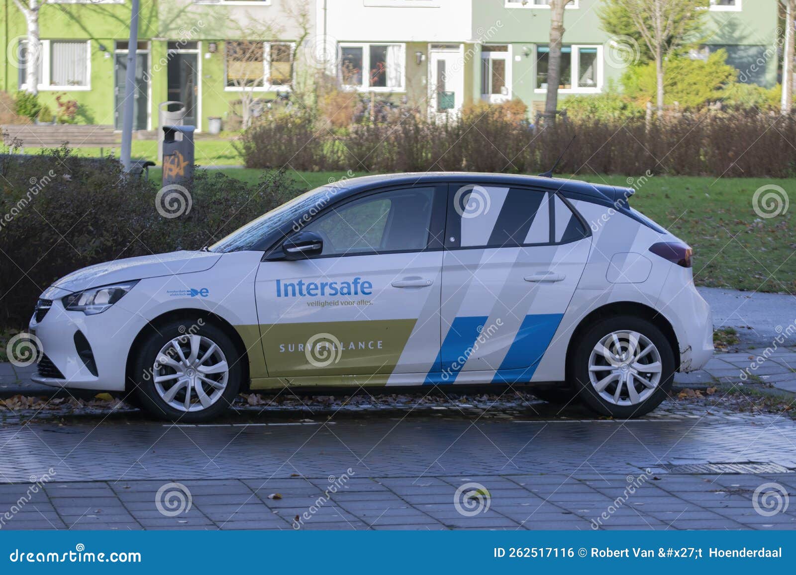 Intersafe Company Car at Amsterdam the Netherlands 24112022 Editorial