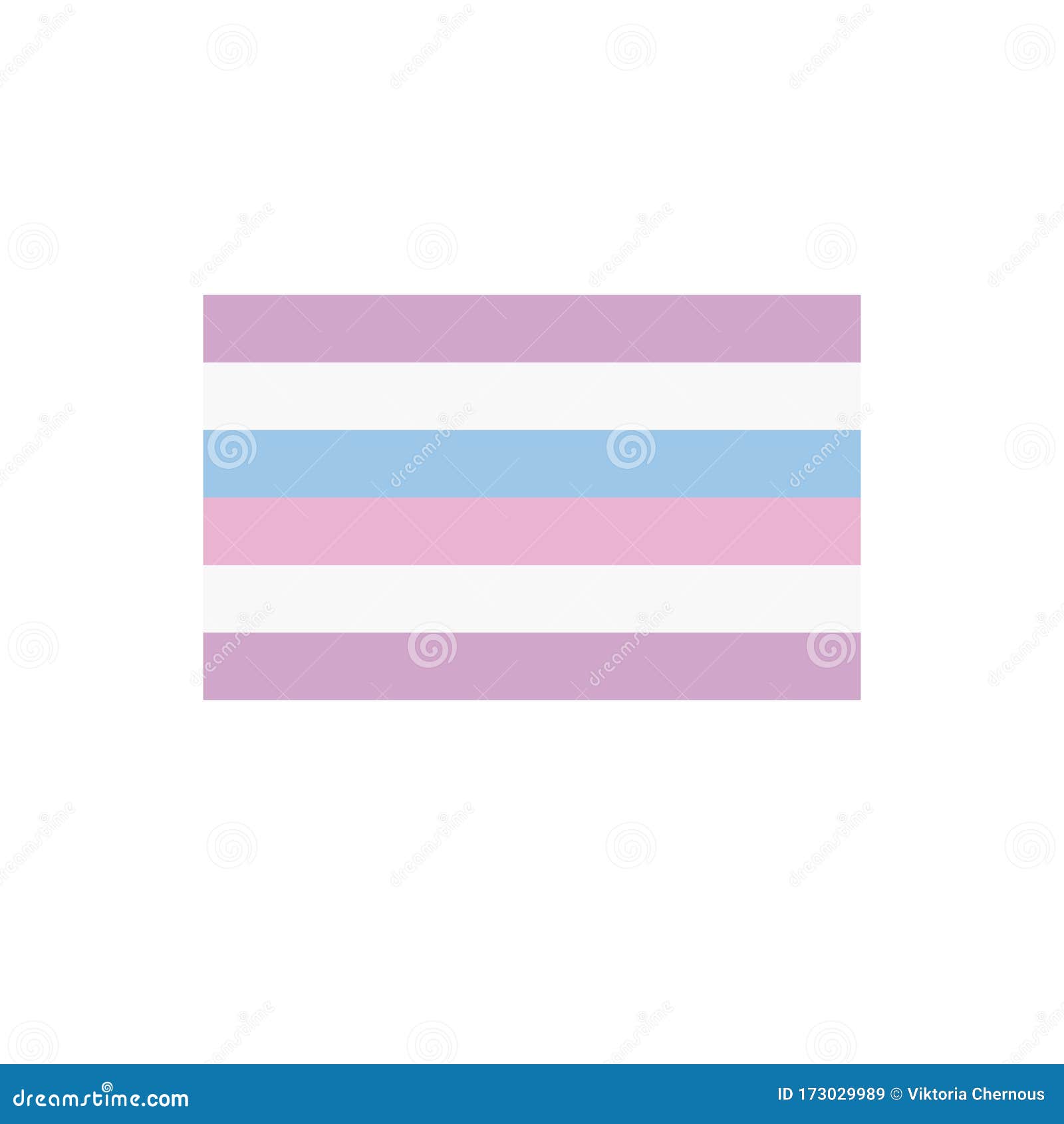 intersexual flag flat icon,  