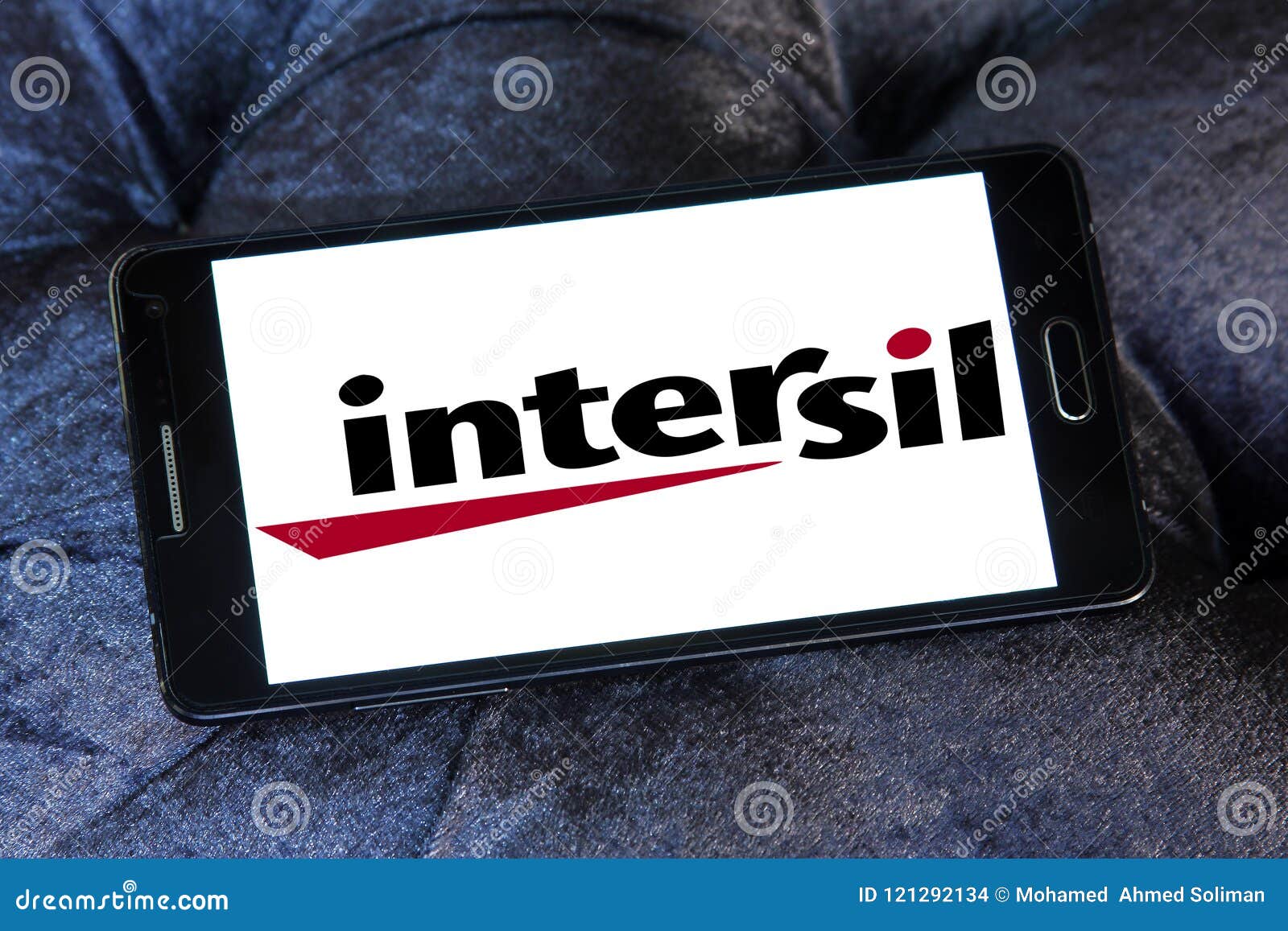 Intersil Semiconductor Company Logo Editorial Stock Image - Image of