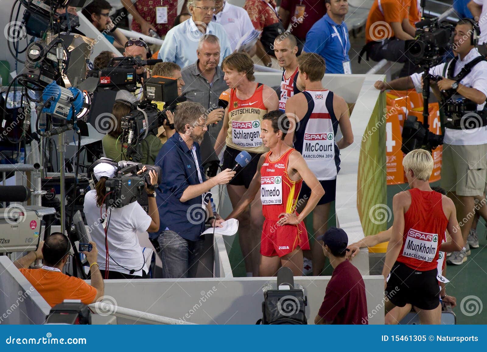 Interview editorial image. Image of sport, press, stadium 15461305