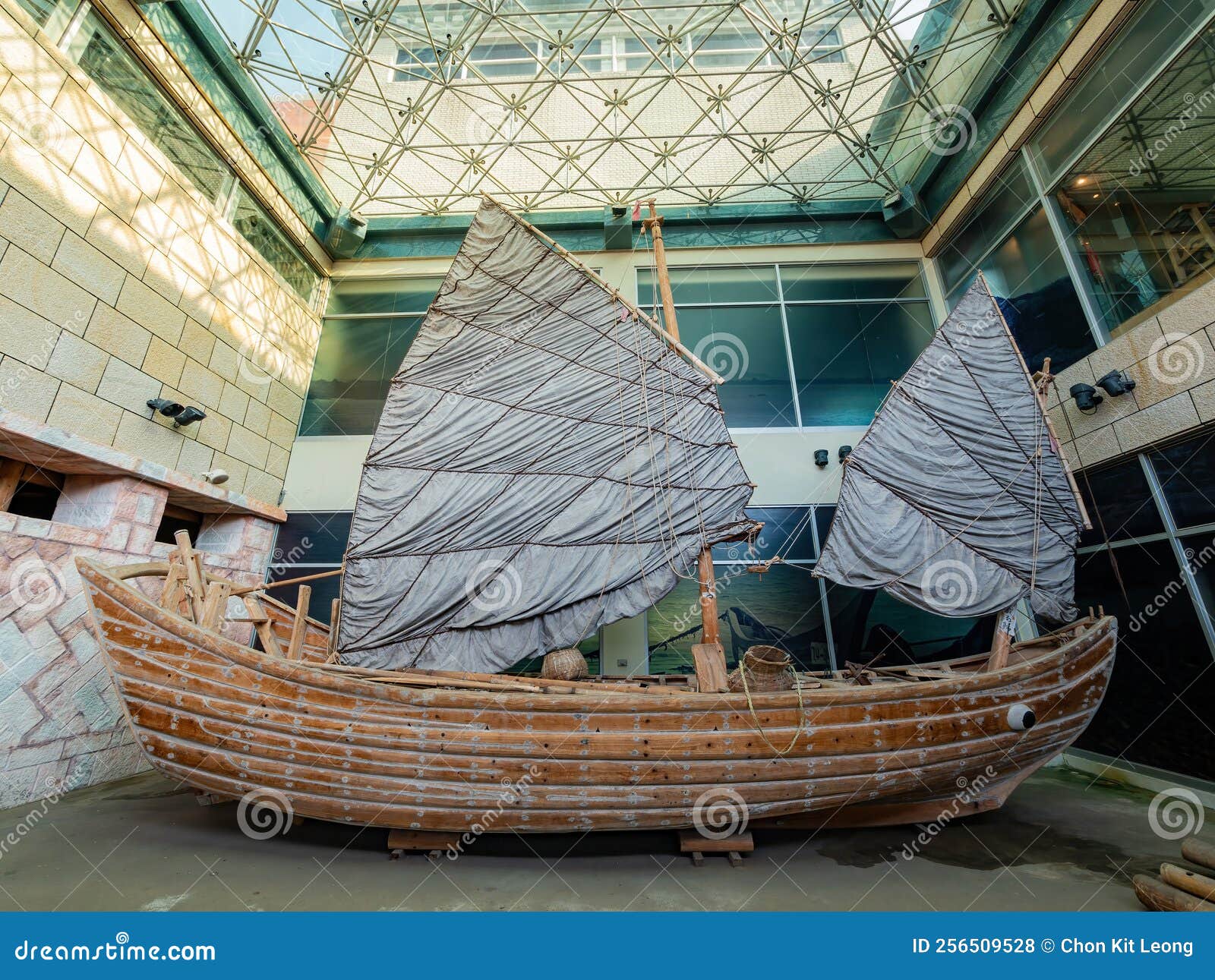 Interview of the Matsu Folklore Culture Museum Editorial Stock Photo