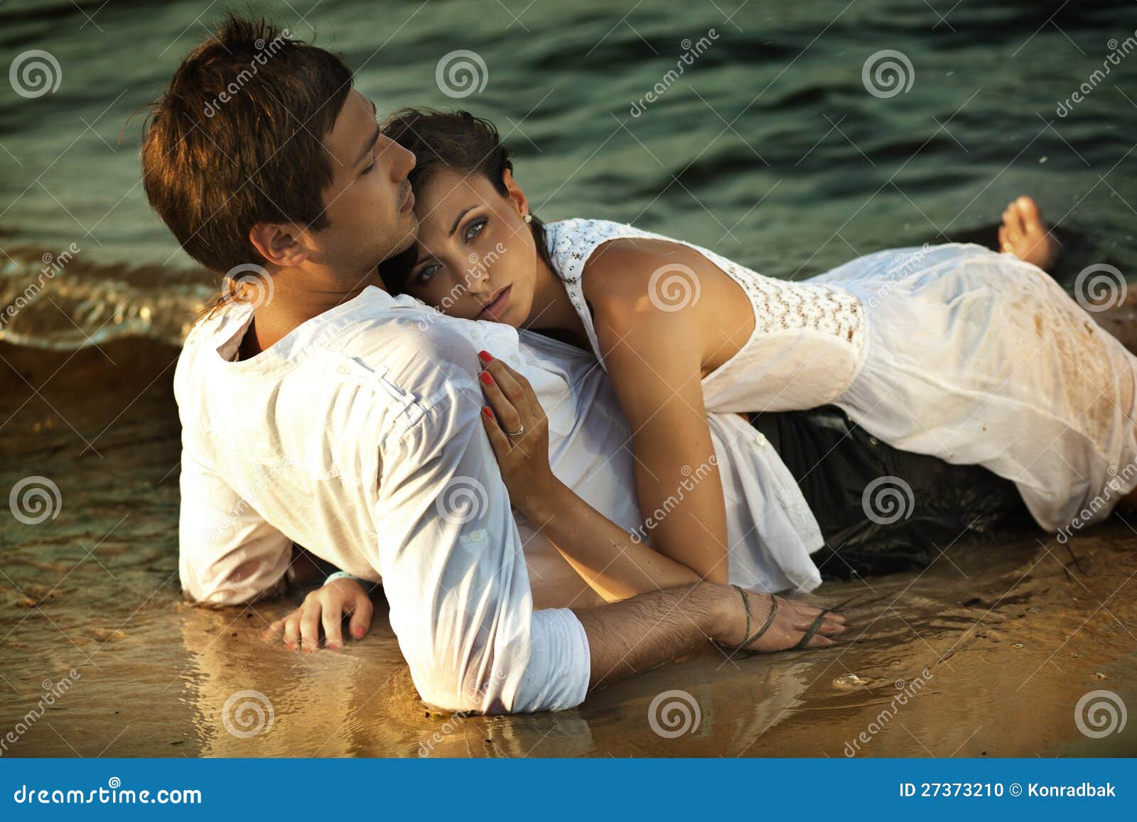 intimacy on the beach