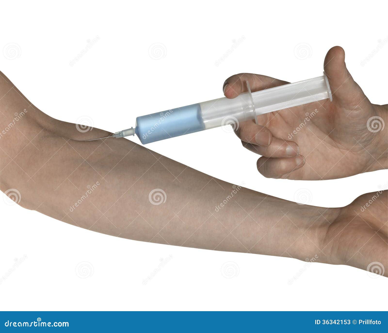 Intravenöse Injektion stockbild. Bild von einspritzen - 36342153