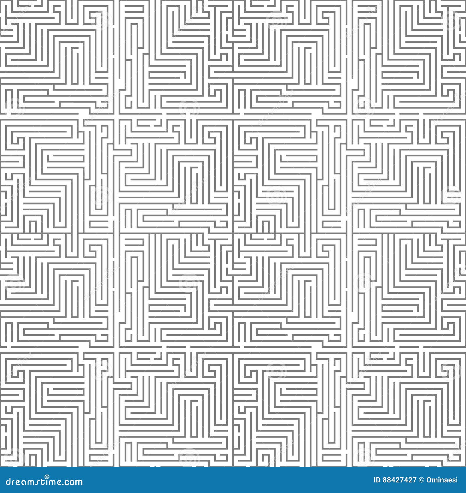 intricacy labyrinth maze seamless pattern background  template  