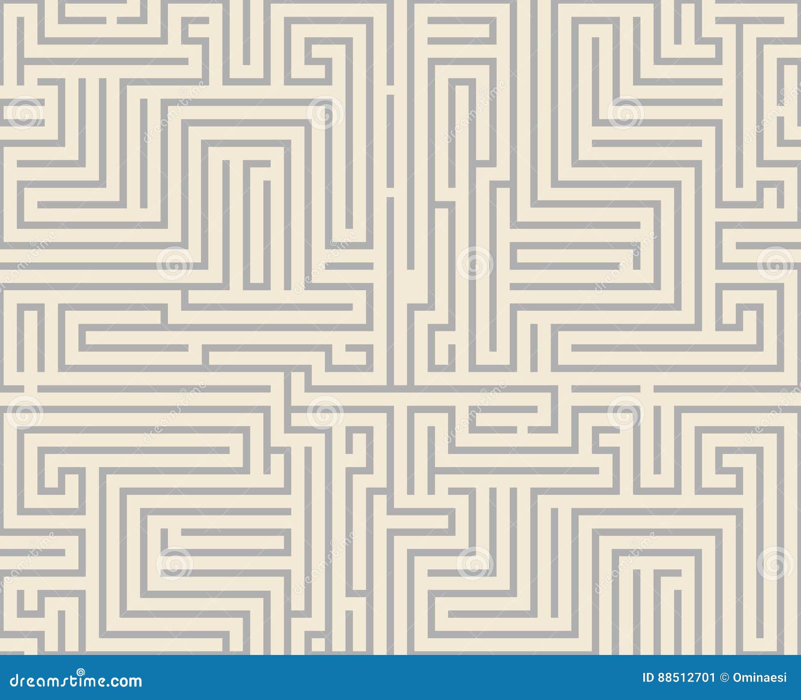 intricacy labyrinth maze seamless pattern background  template  