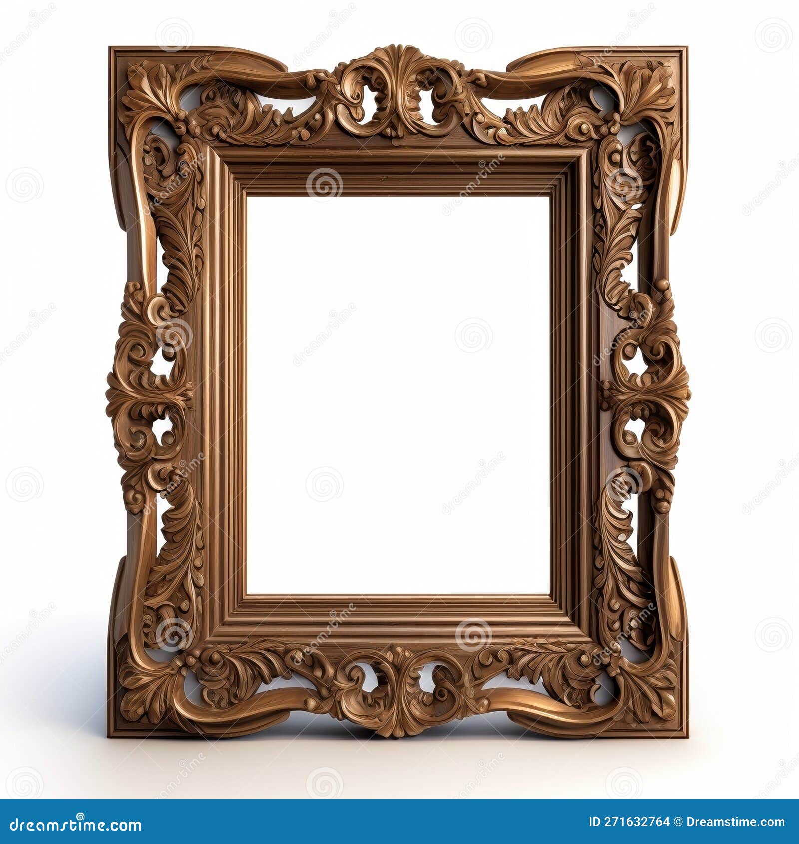 Decorative Picture Frame with a Cut Out of a Craft, Created with