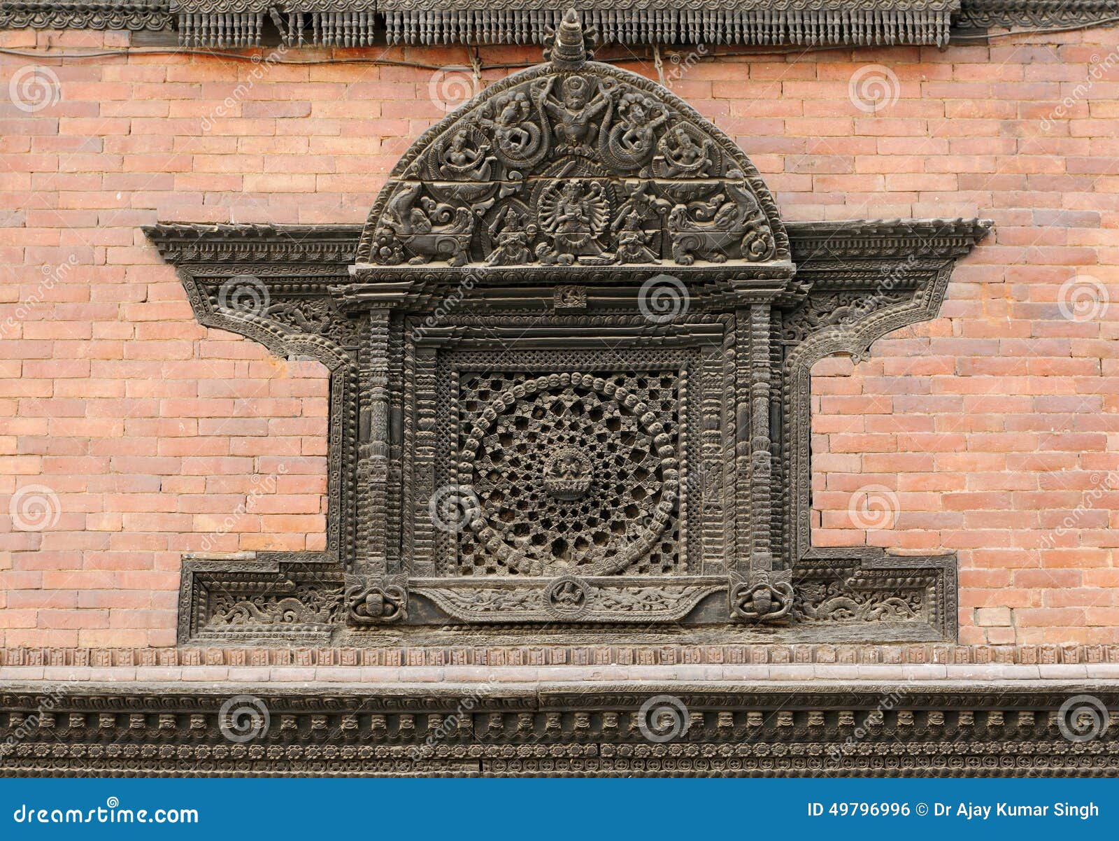 intricate  on the ventilation of hanuman dhoka durbar