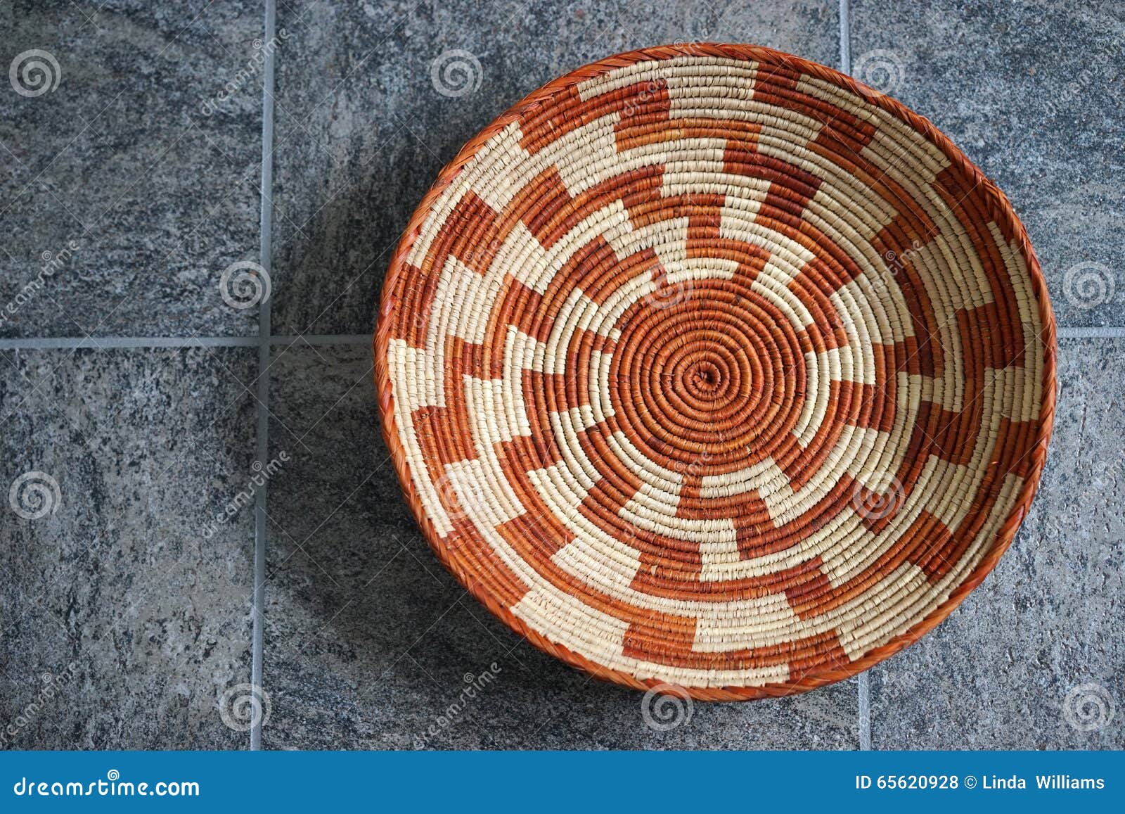 intricate pueblo indian basket