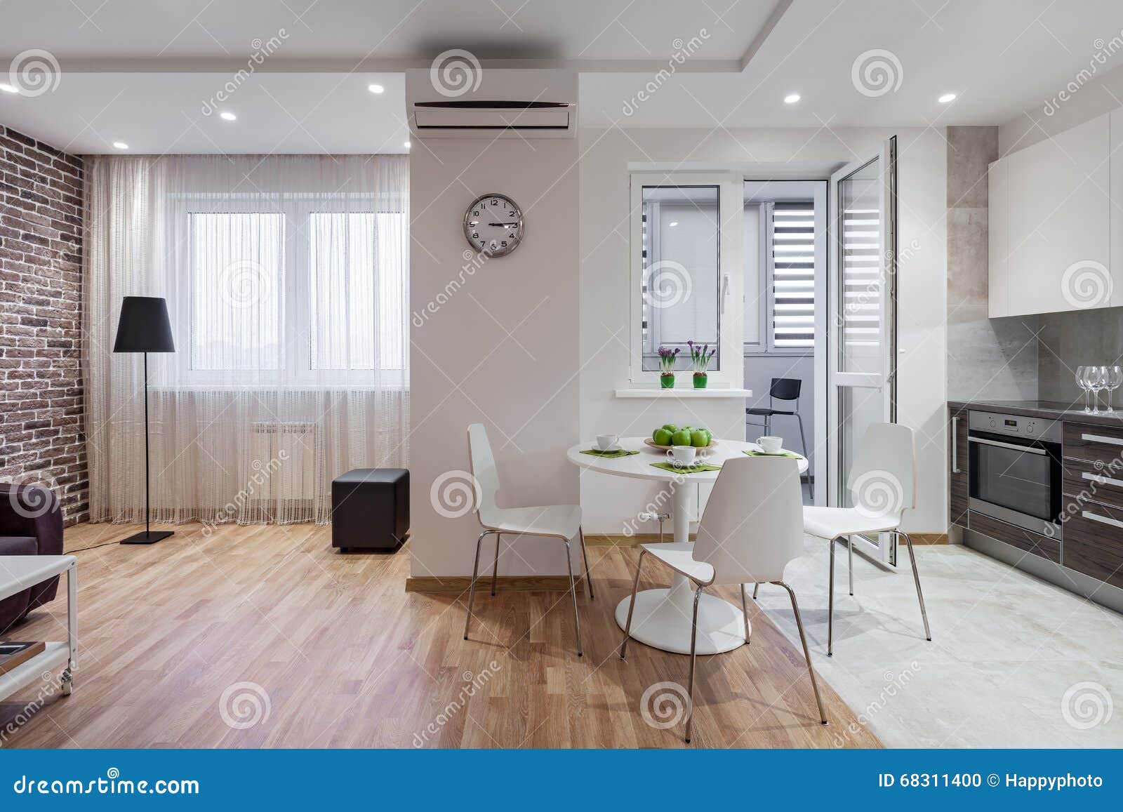 Intérieur d'appartement moderne dans le style scandinave avec la ...
