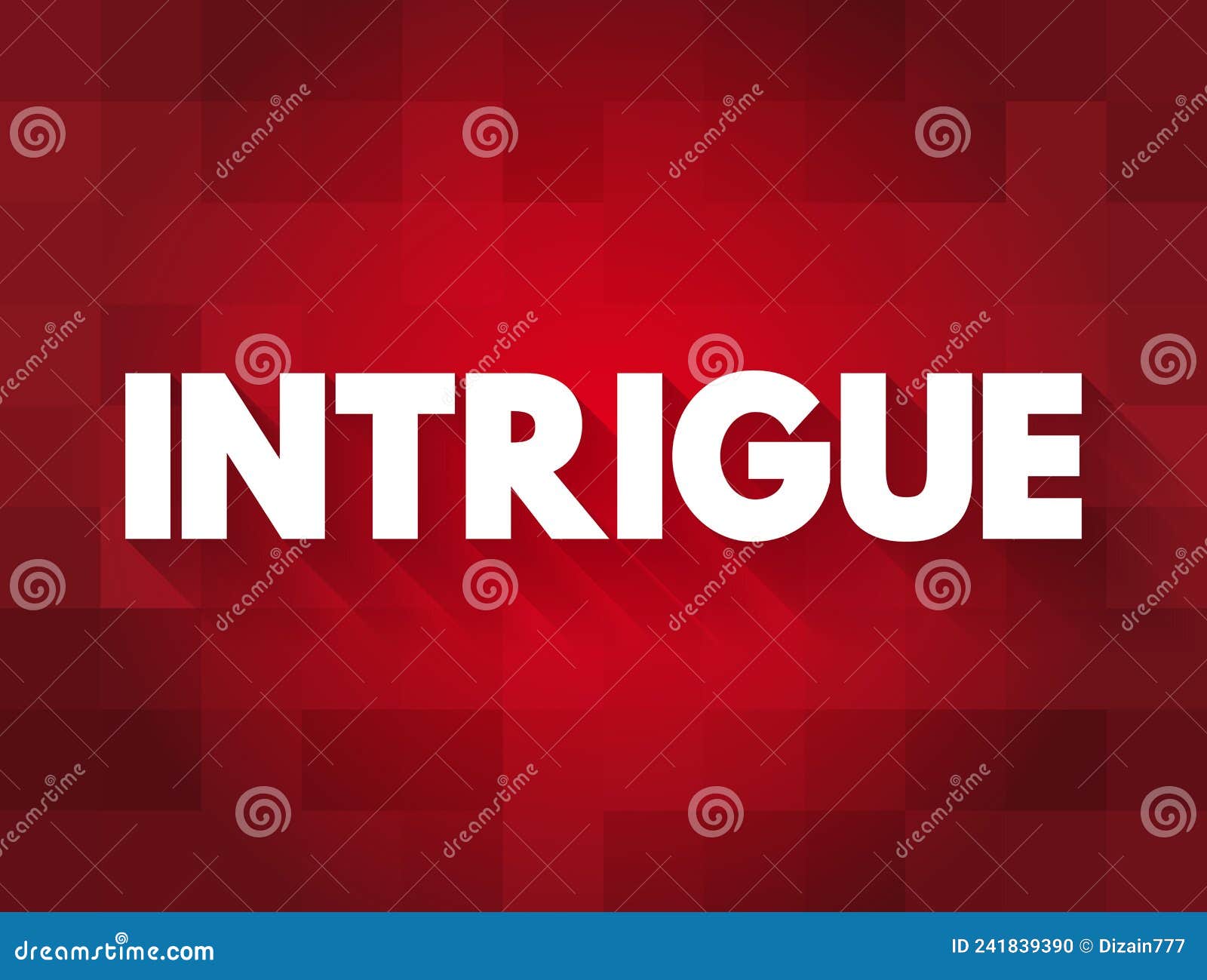 intrigue text quote, concept background