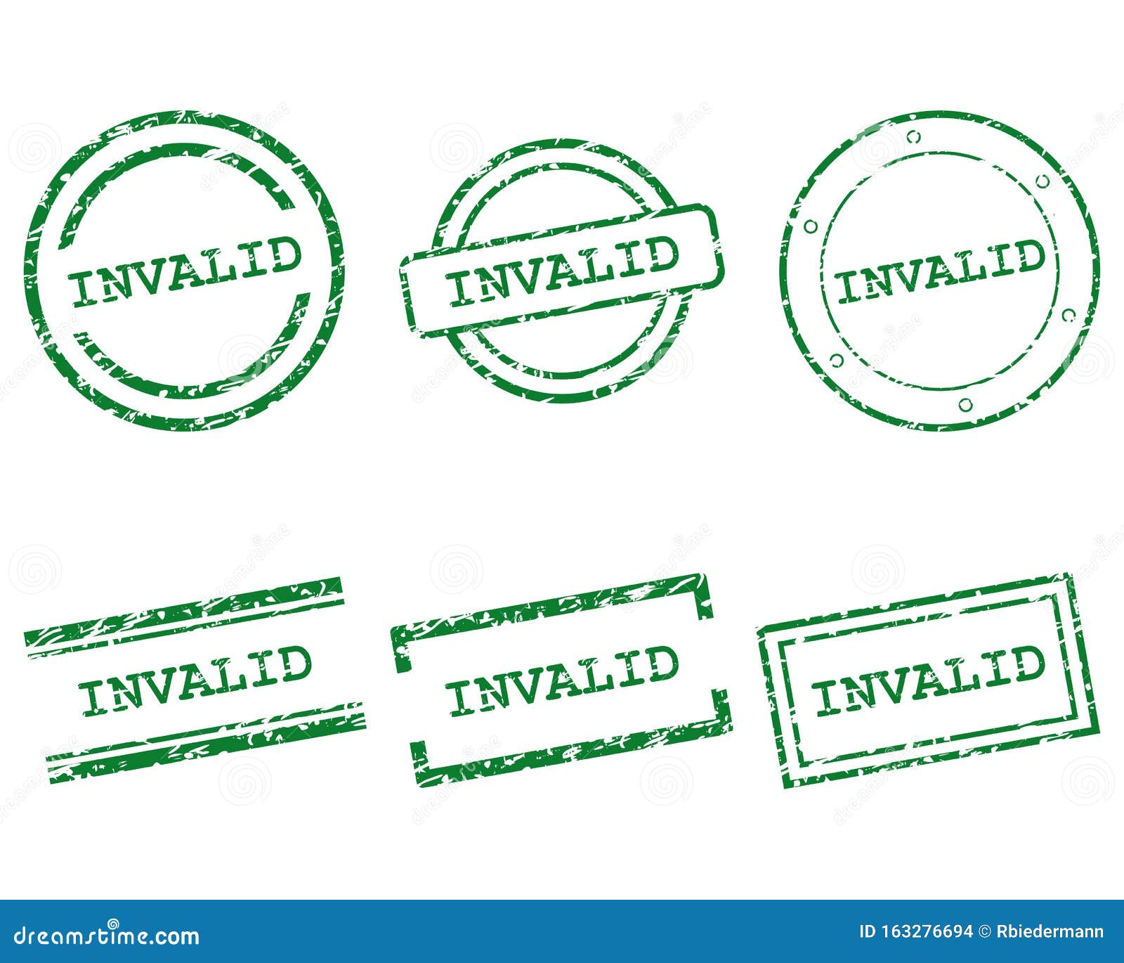 Invalid stamps stock vector. Illustration of text, stamp 163276694