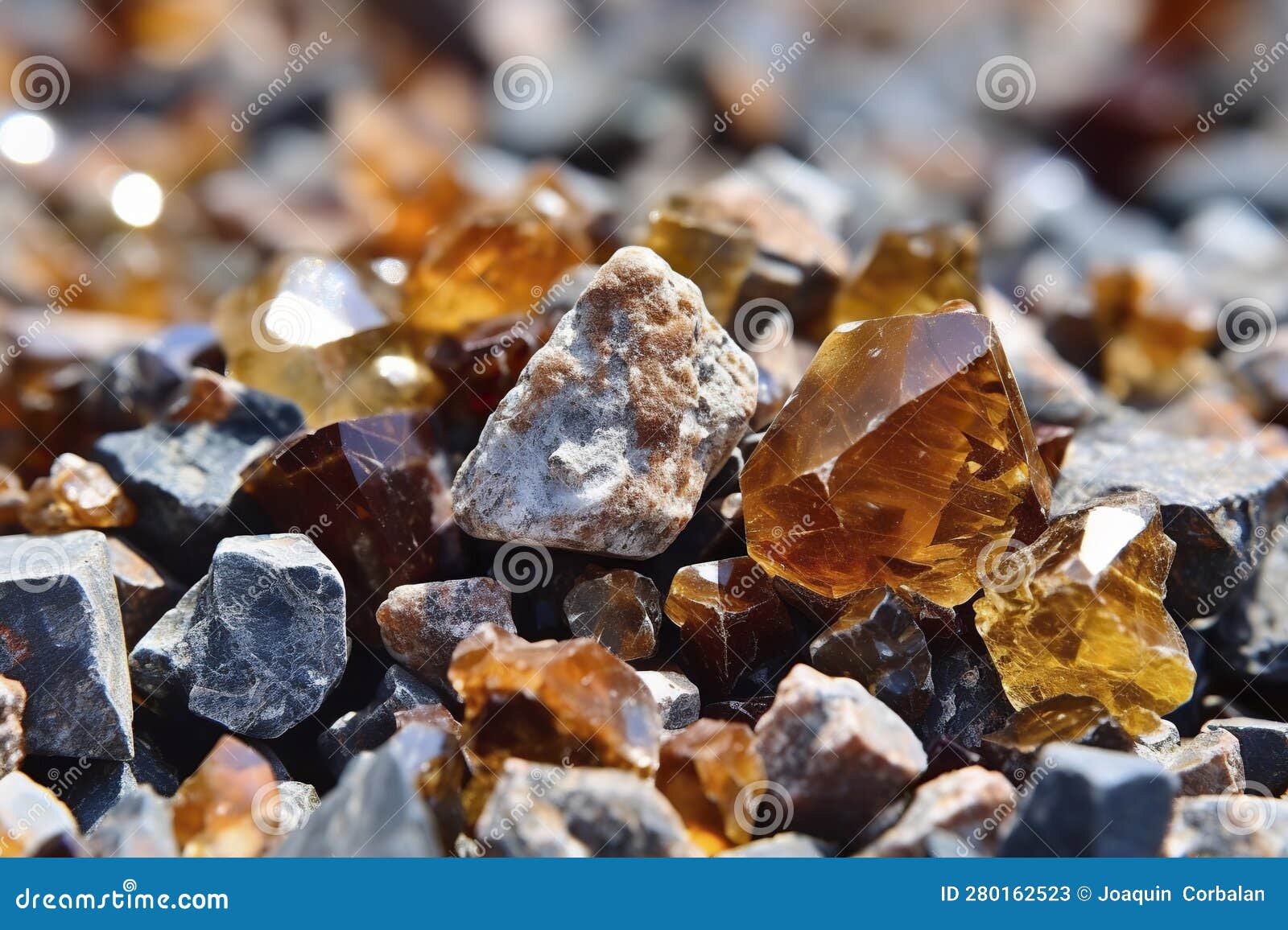 invaluable treasures of the technology industry in a small pile of rare mineral stones. ai generated