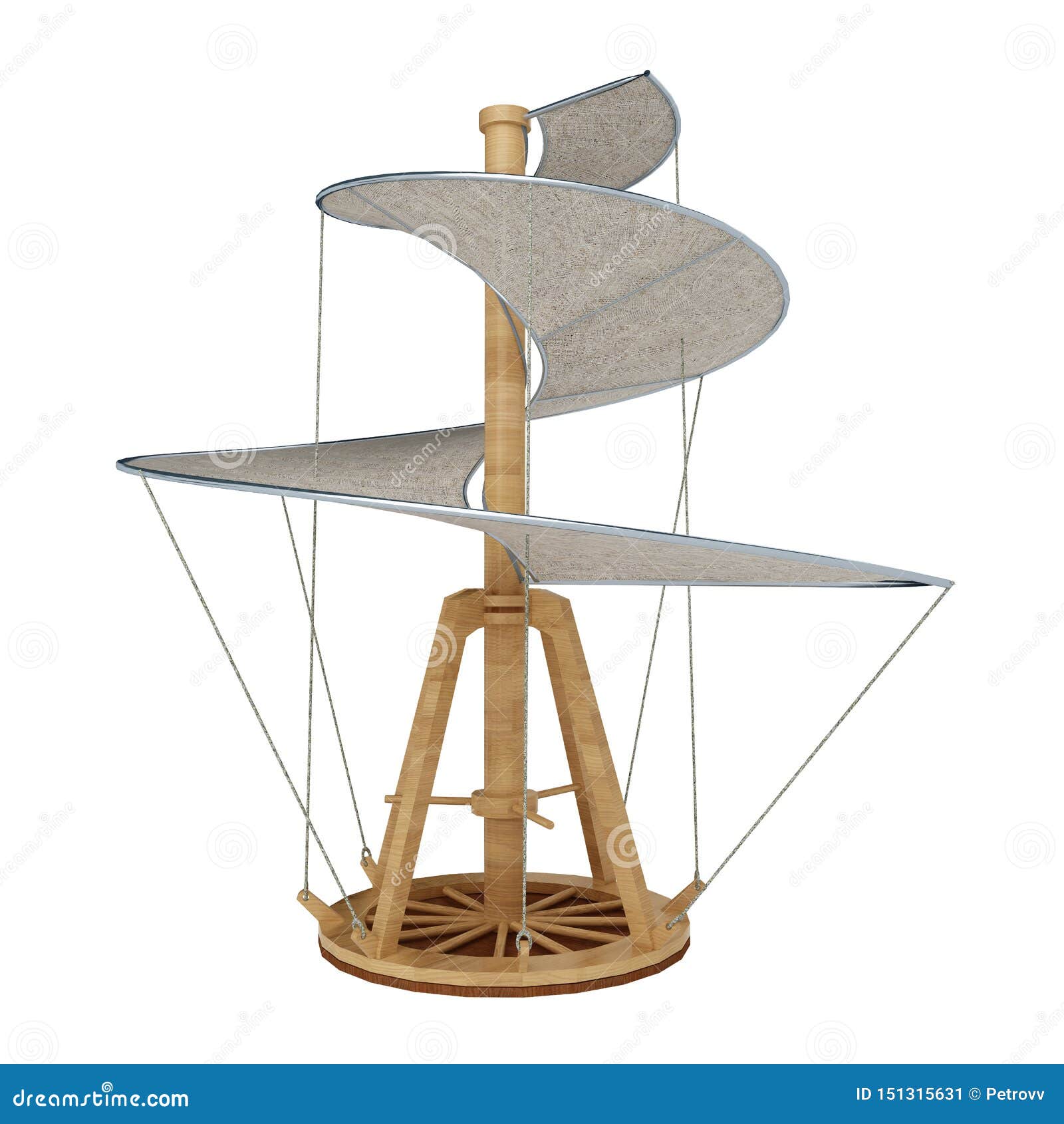 Invention Helicopter Leonardo Da Vinci Isolated on White Stock Illustration - Illustration of vinci, rendering: 151315631 Invention Helicopter Leonardo Da Vinci Isolated on White Stock Illustration - Illustration of vinci, rendering: 151315631