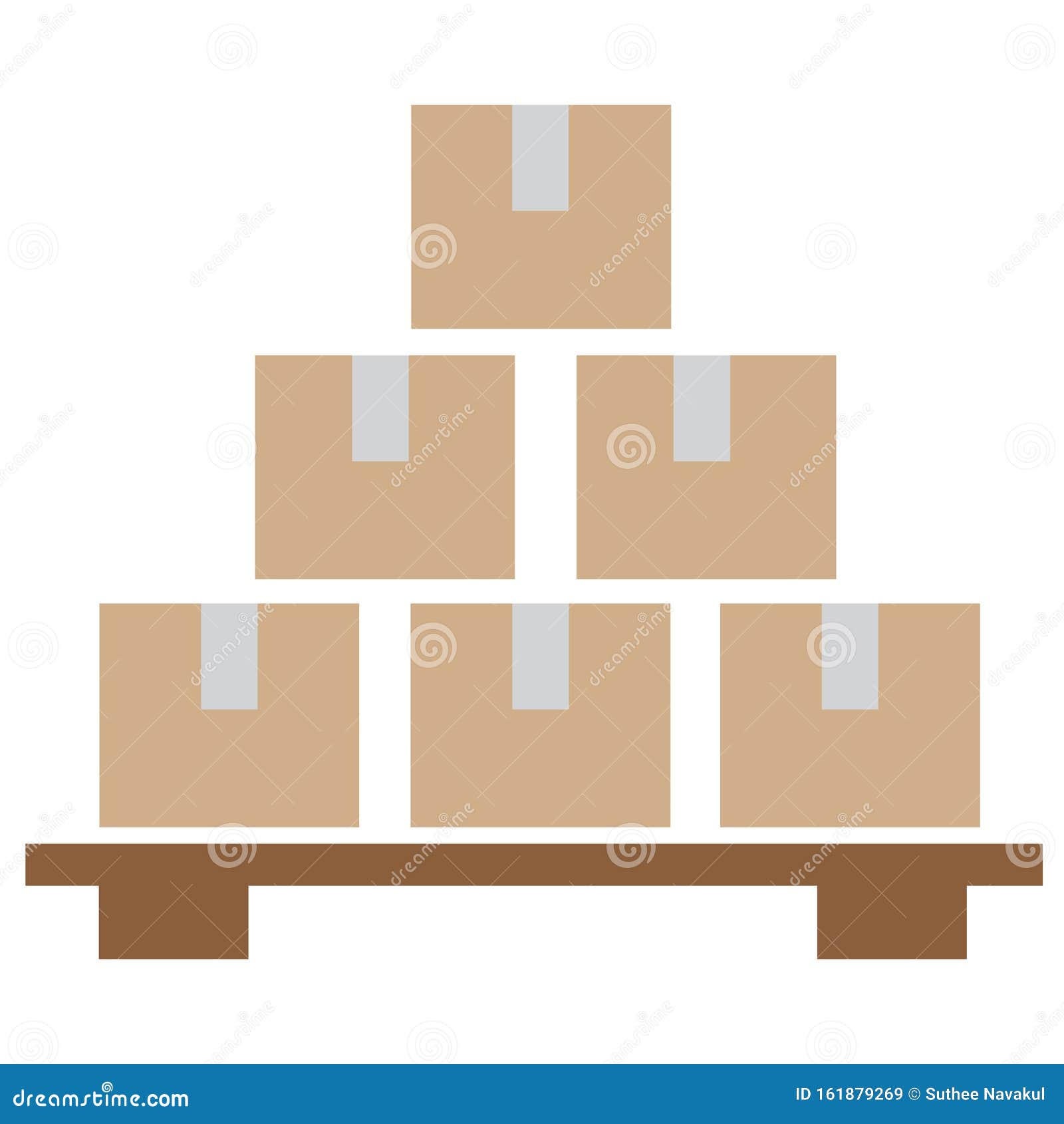 inventory control icon on white background. flat style. inventory control . solid inventory control sign