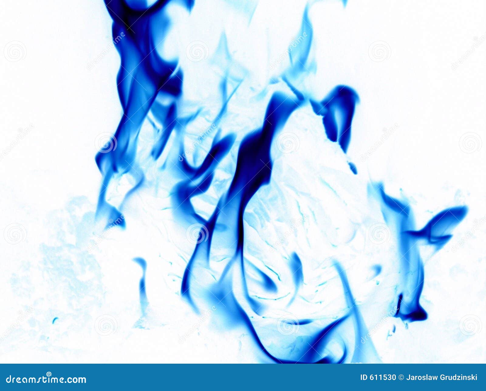 inverted flames