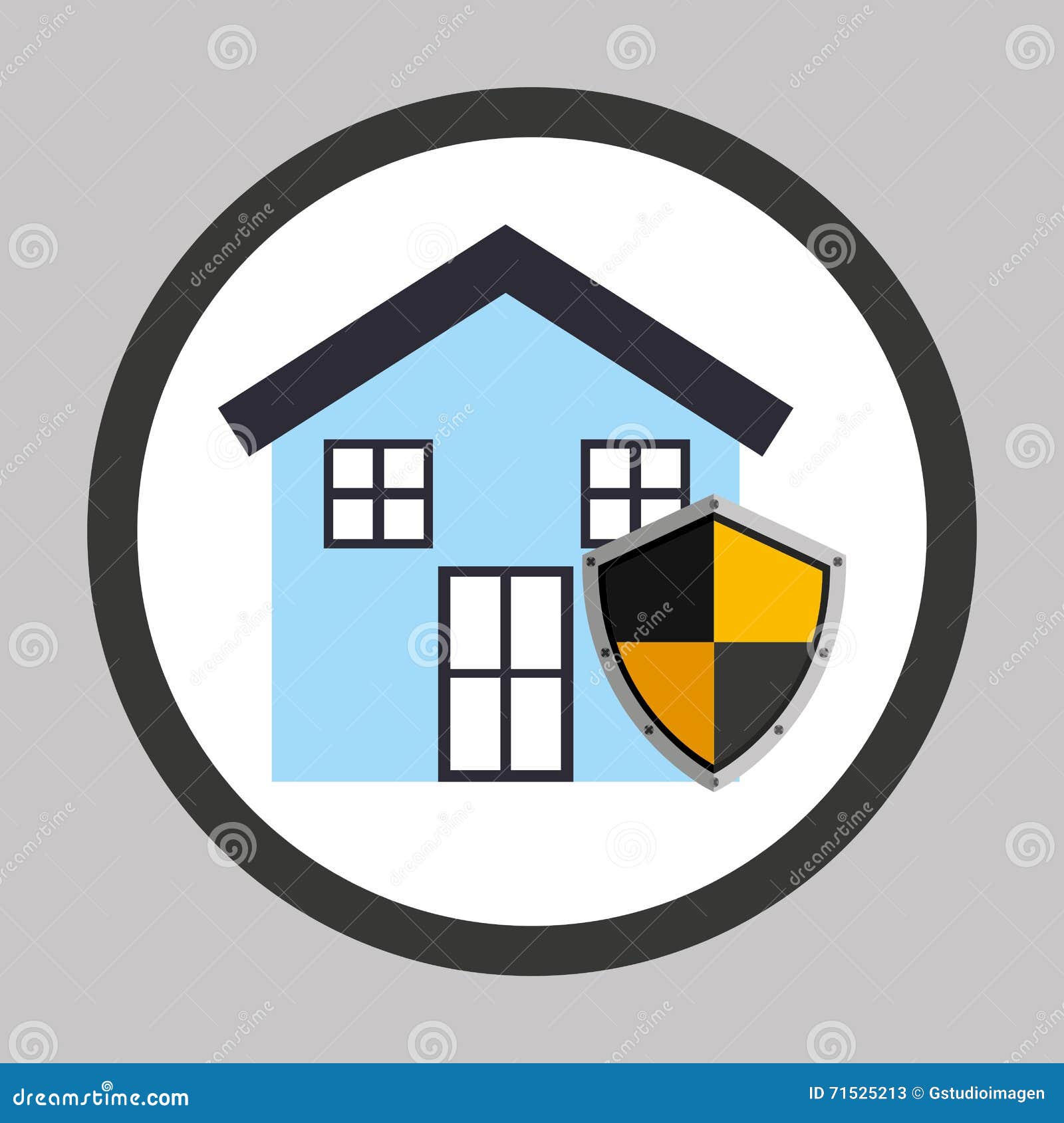 Investment housing design stock illustration. Illustration of housing