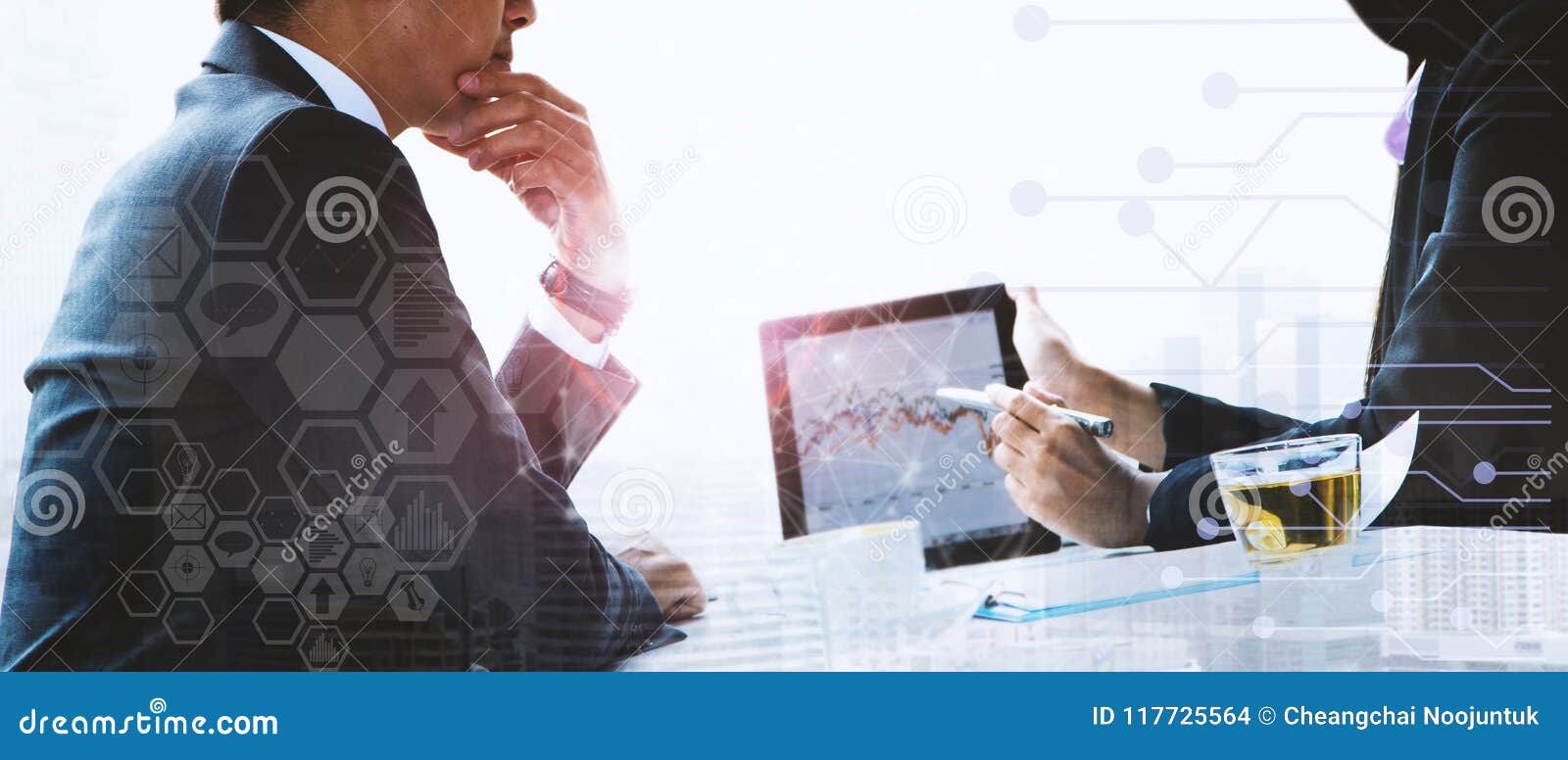 The Investment Traders in the Stock Market. Stock Photo Image of