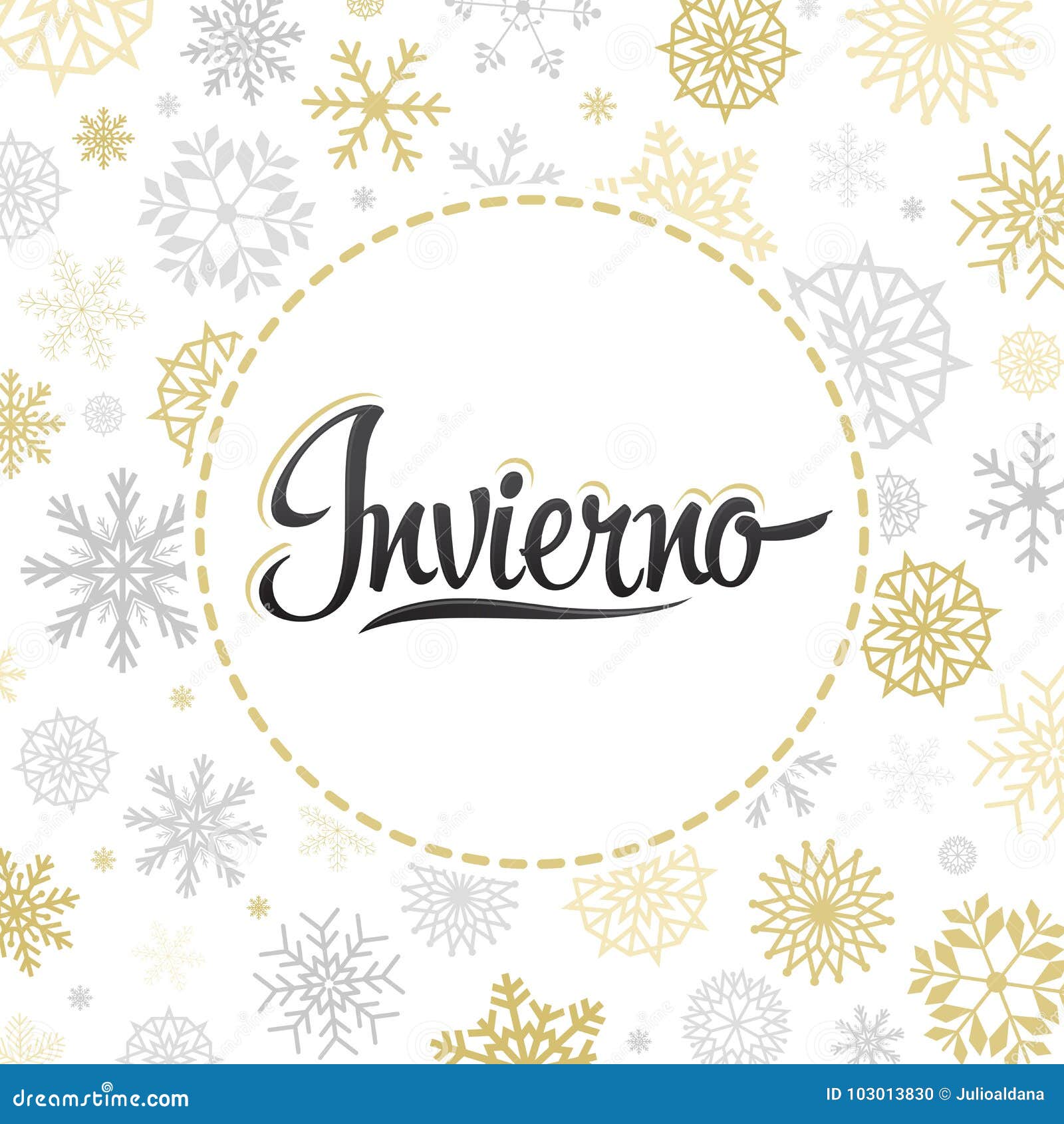 invierno, winter spanish text,  lettering 