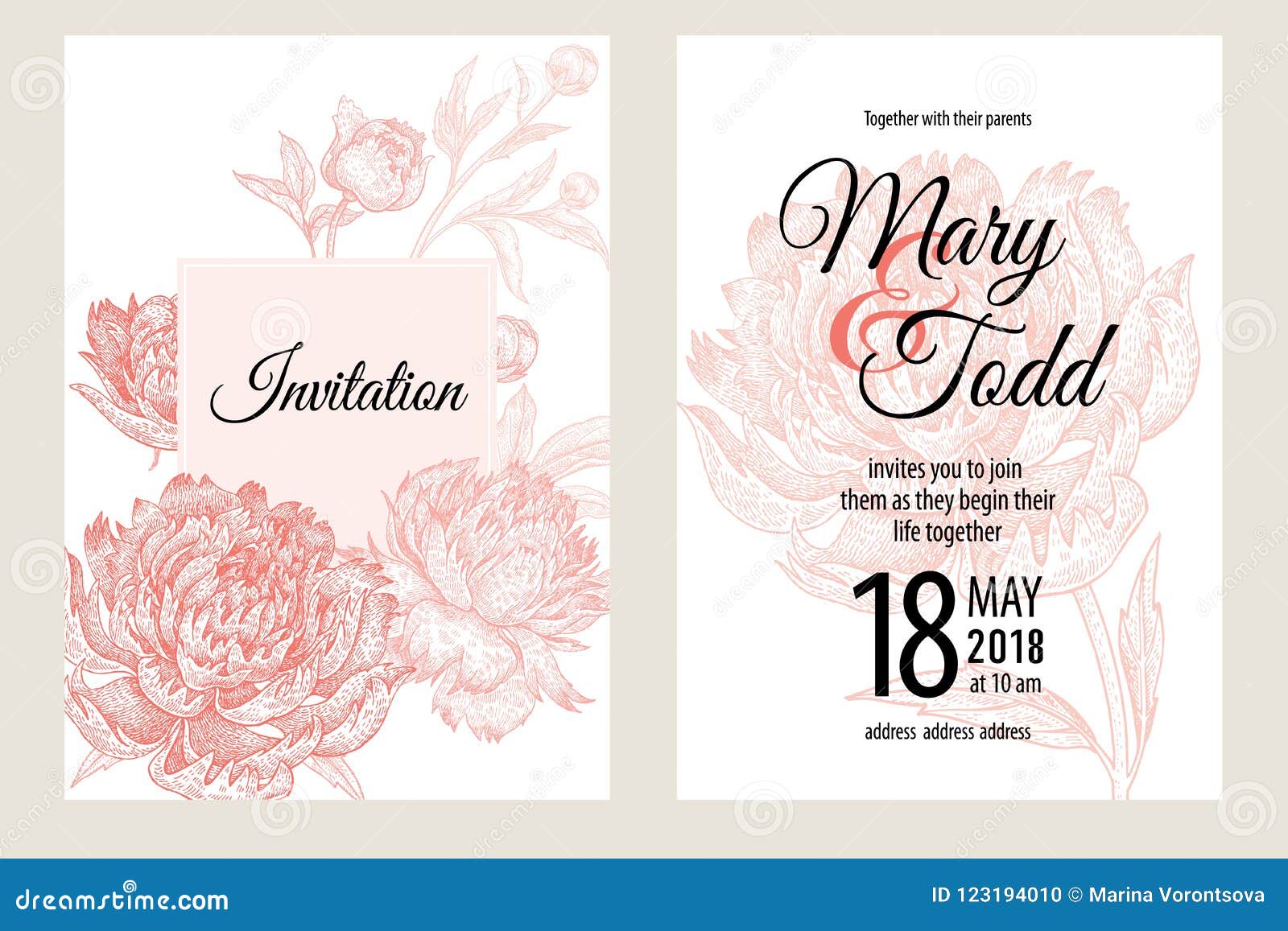 Invitaciones De La Boda Tarjetas De Felicitación Del Vintage Con Las Flores Y Fol Ilustración del Vector - Ilustración de conjunto, mano: 123194010 Invitaciones De La Boda Tarjetas De Felicitación Del Vintage Con Las Flores Y Fol Ilustración del Vector - Ilustración de conjunto, mano: 123194010