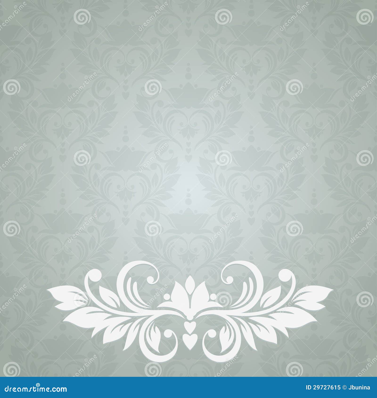 Invitation Card with Abstract Floral Background. E Stock Vector -  Illustration of banner, event: 29727615