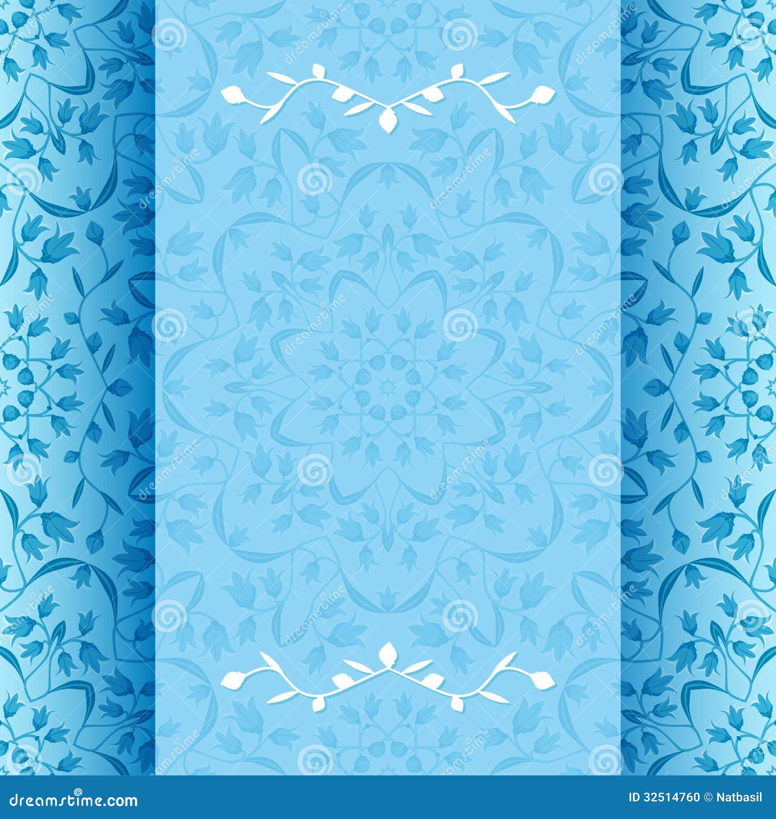 Fresh 70 Card Background Blue