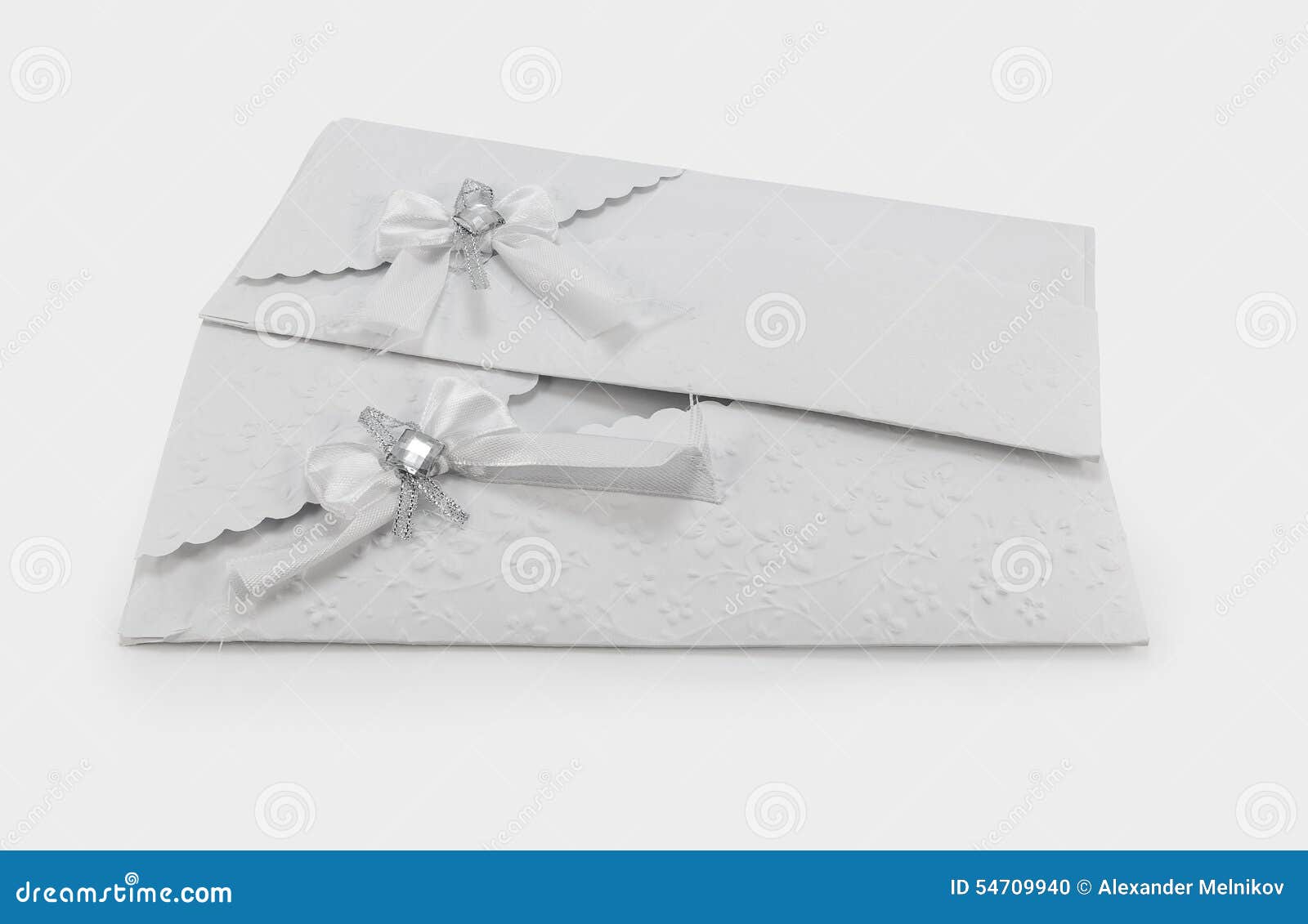 invitation card for a wedding on a white background