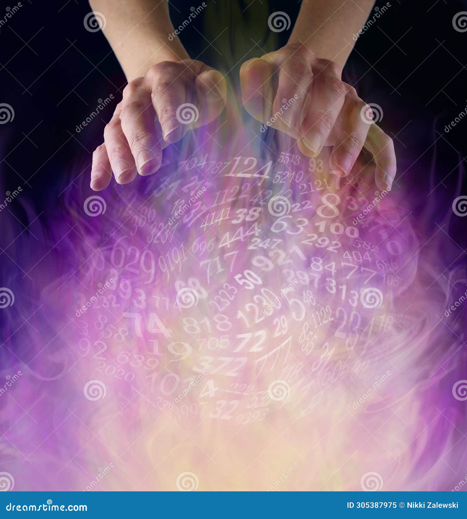 invitation to try numerology concept