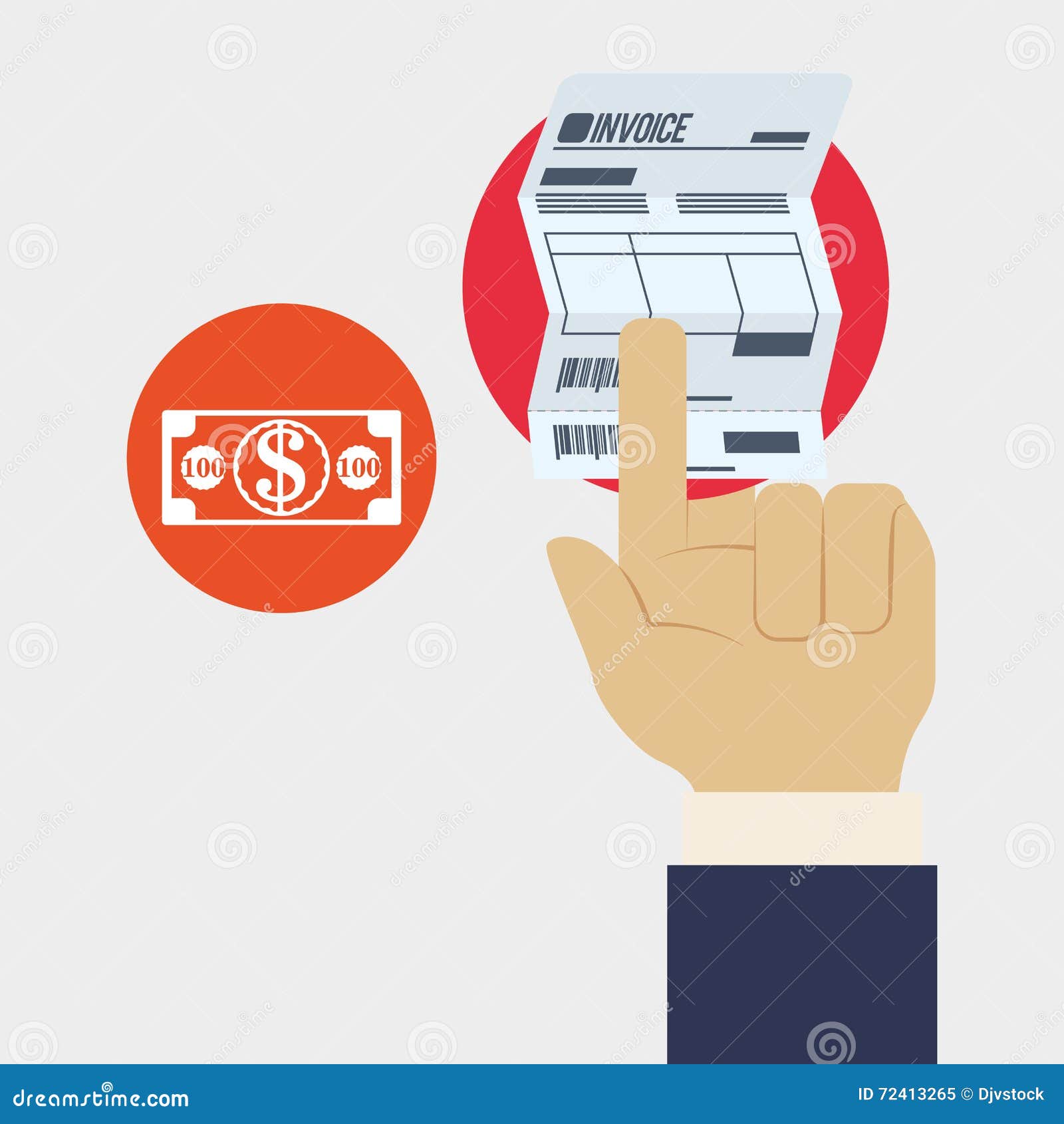 invoice . finance item.   , 