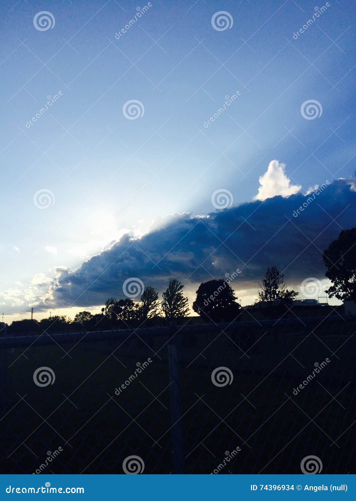 Iowa sunset stock photo. Image of sunset, iowa, color 74396934