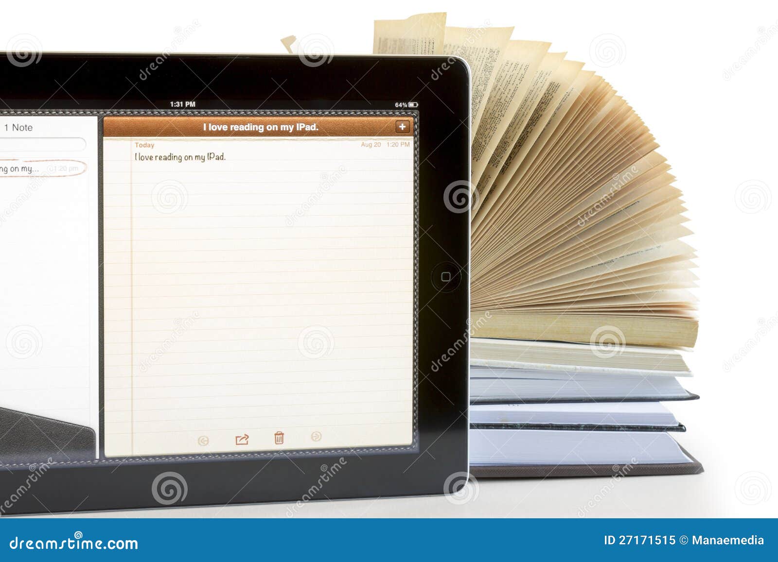 Ipad 3 and books editorial image. Image of information 27171515