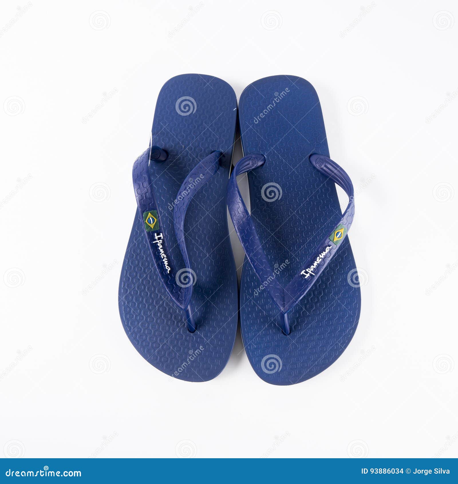 Ipanema Slipper. editorial stock image. Image of black - 93886034