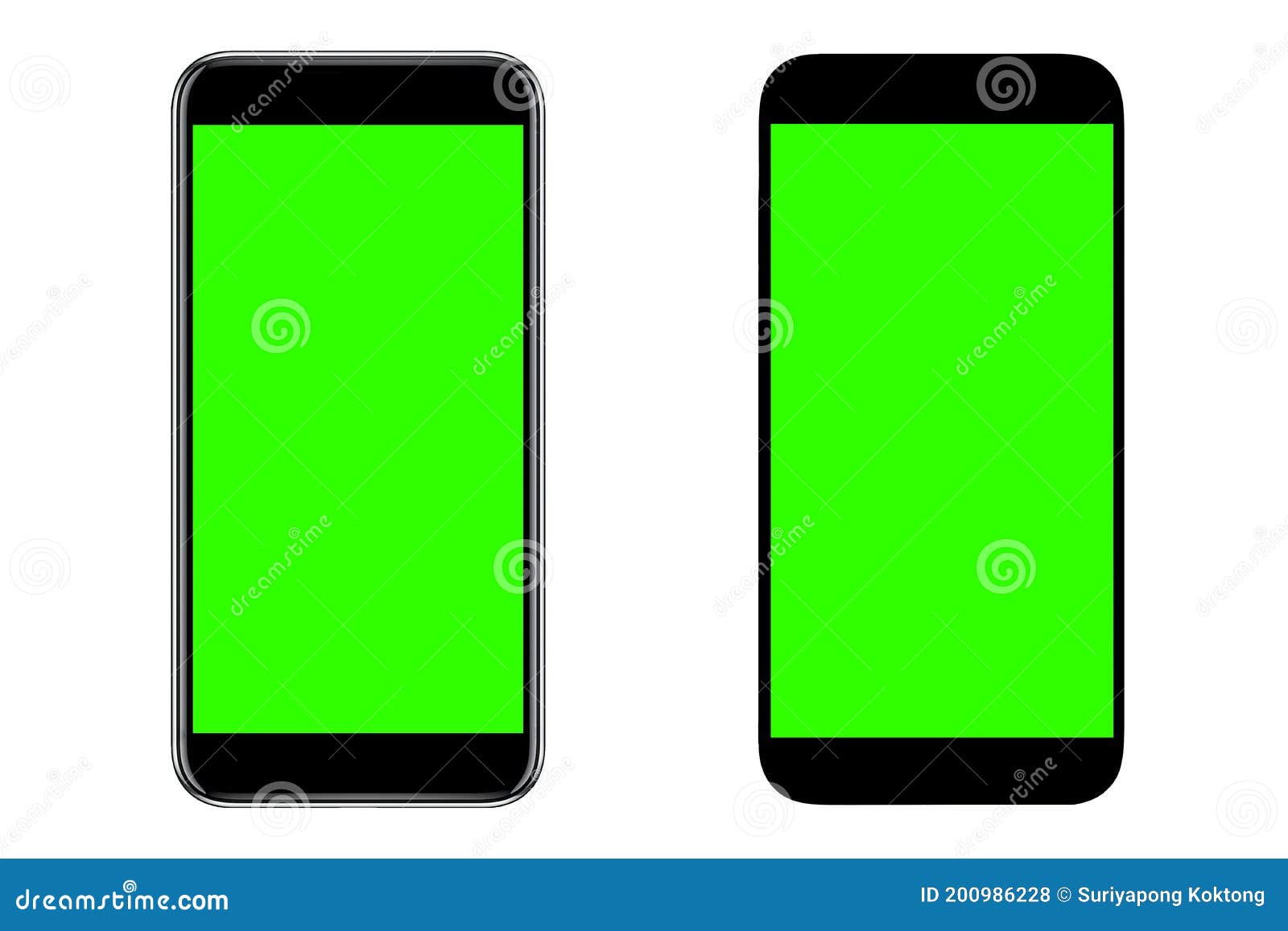 Iphone 12 with Blank White Screen from Apple Generation 10 Stock