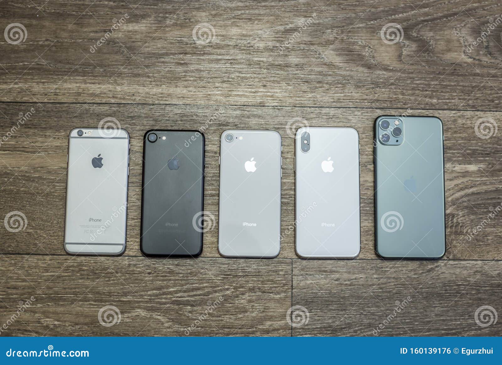 IPhone 6 through IPhone 11 Pro MAX Lineup. Editorial Photo - Image of  gadget, model: 160139176