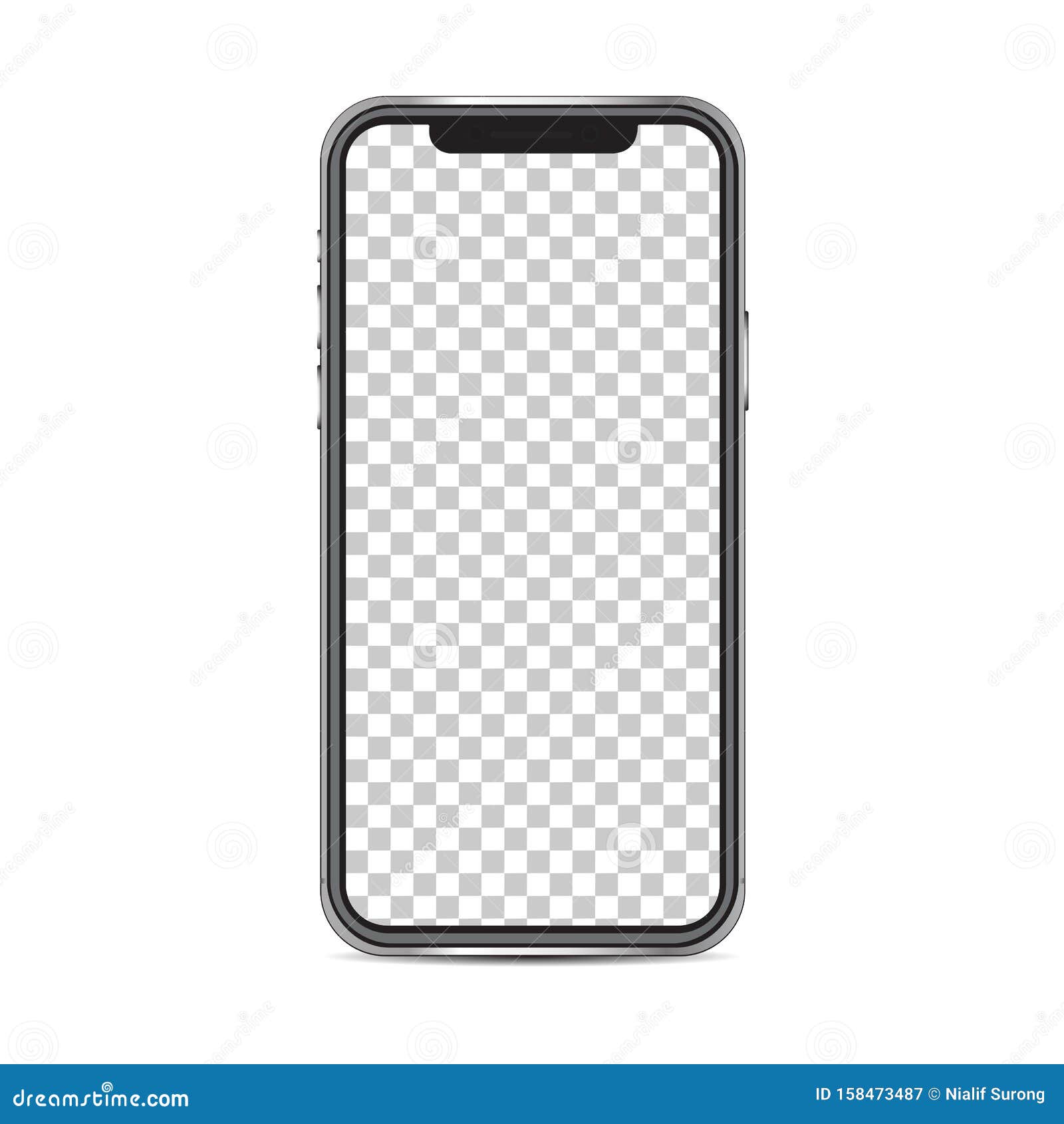 iphone mockup screen png can be used to identify your needs  on background.