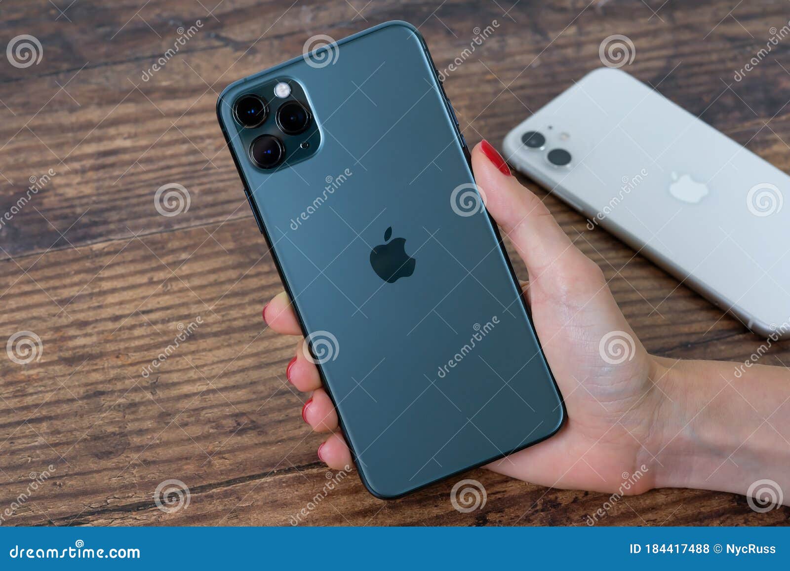 Iphone 11 Pro Max In Midnight Green Color Stock Photo Megapixl Iphone 11 Pro Max In Midnight Green Color Stock Photo Megapixl