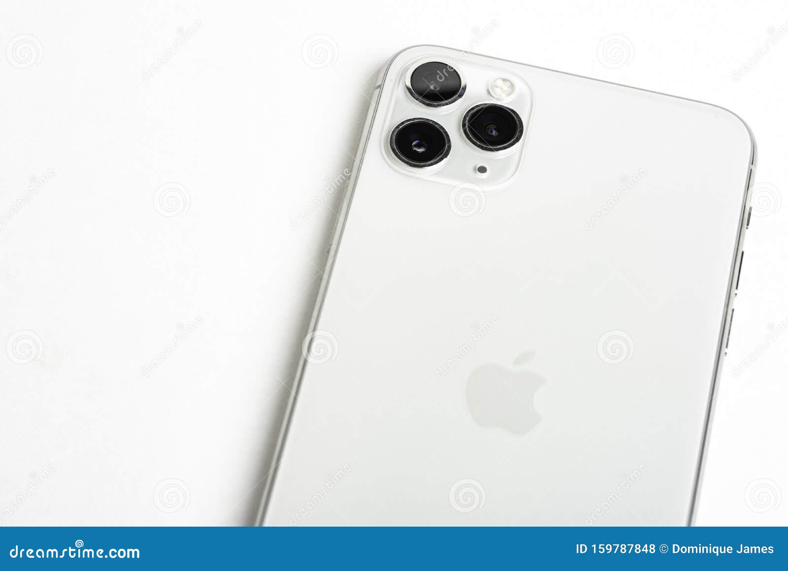 Iphone 11 Pro Max Silver Editorial Stock Photo Image Of Everyday