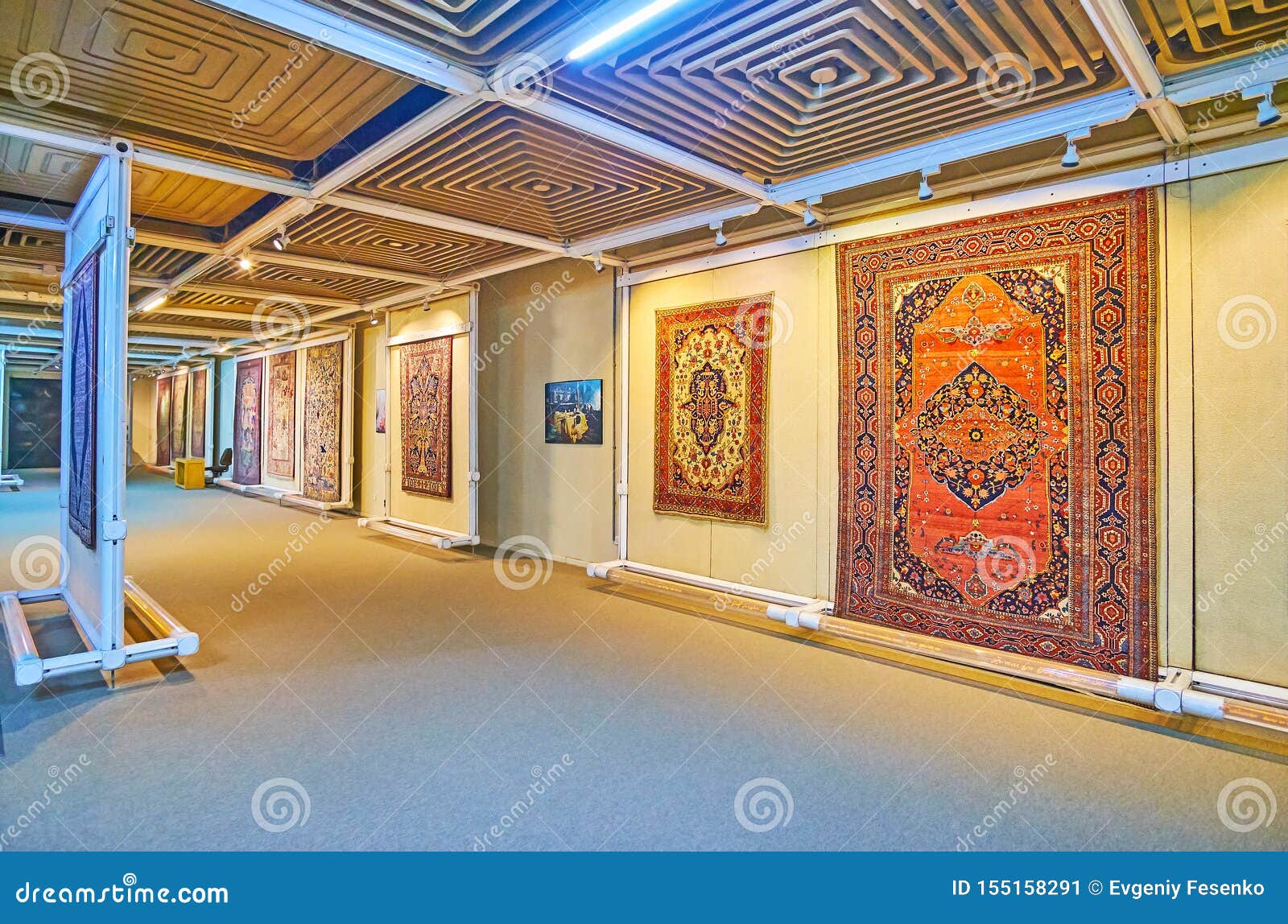 In Iran Carpet Museum, Tehran Editorial Photo Image of craft, kilim