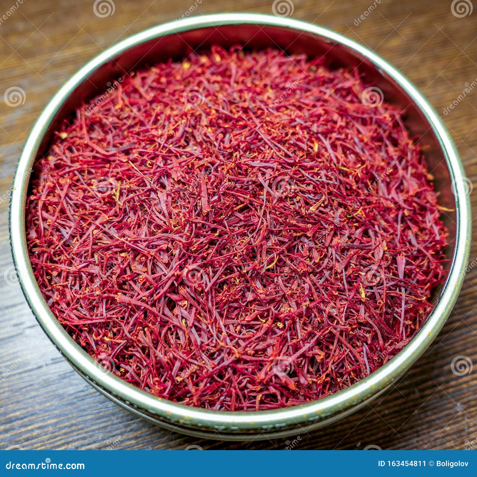 Iranian Saffron Spice Close Up Stock Image Image of flavor, aroma