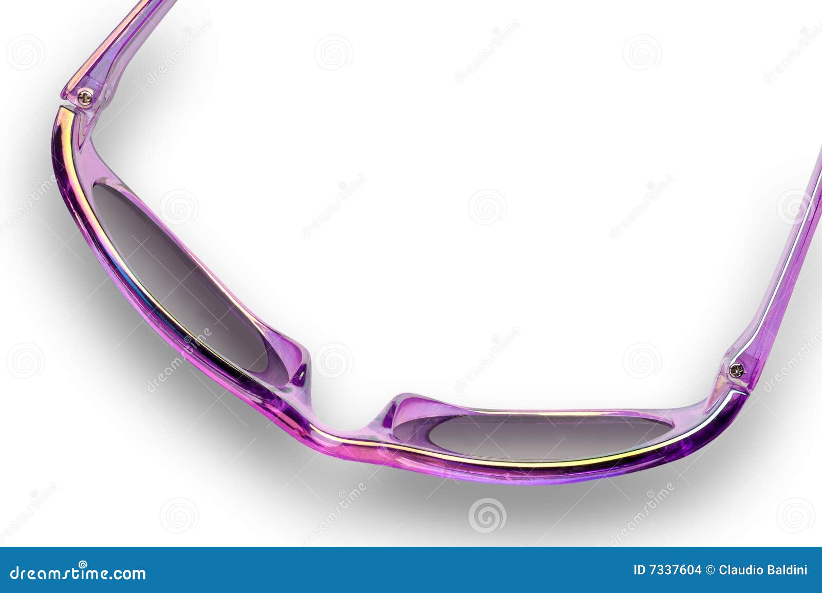 Iridescent Sunglasses Closeup Stock Photo Image of protection
