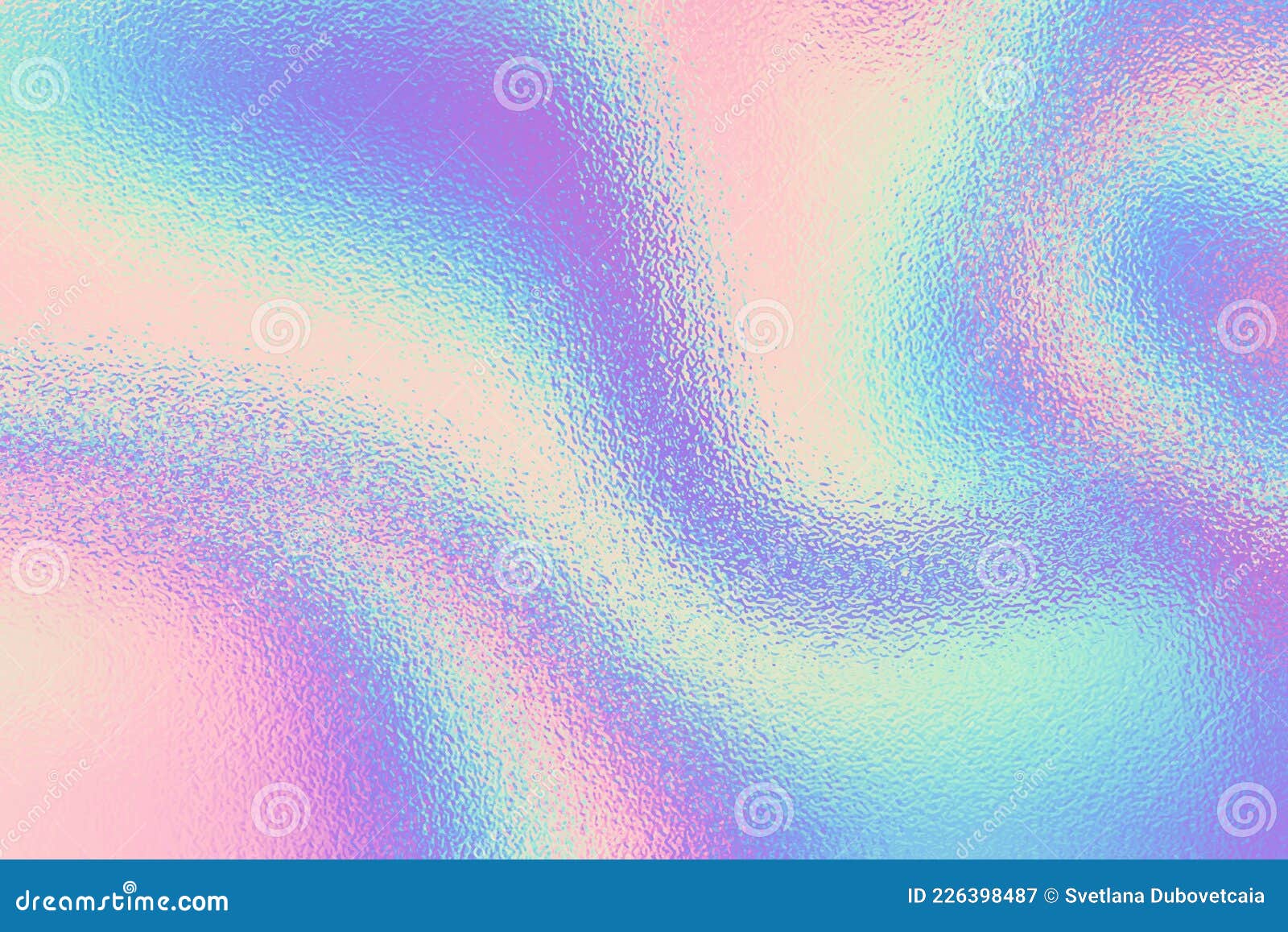 Iridescent Texture. Holographic Background. Hologram Gradient Neon